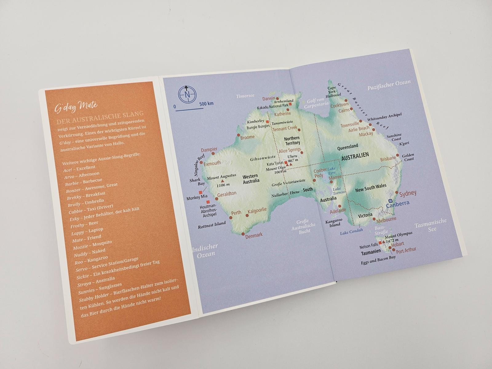 Beispielinhalt (Bild) Gebrauchsanweisung für Australien
