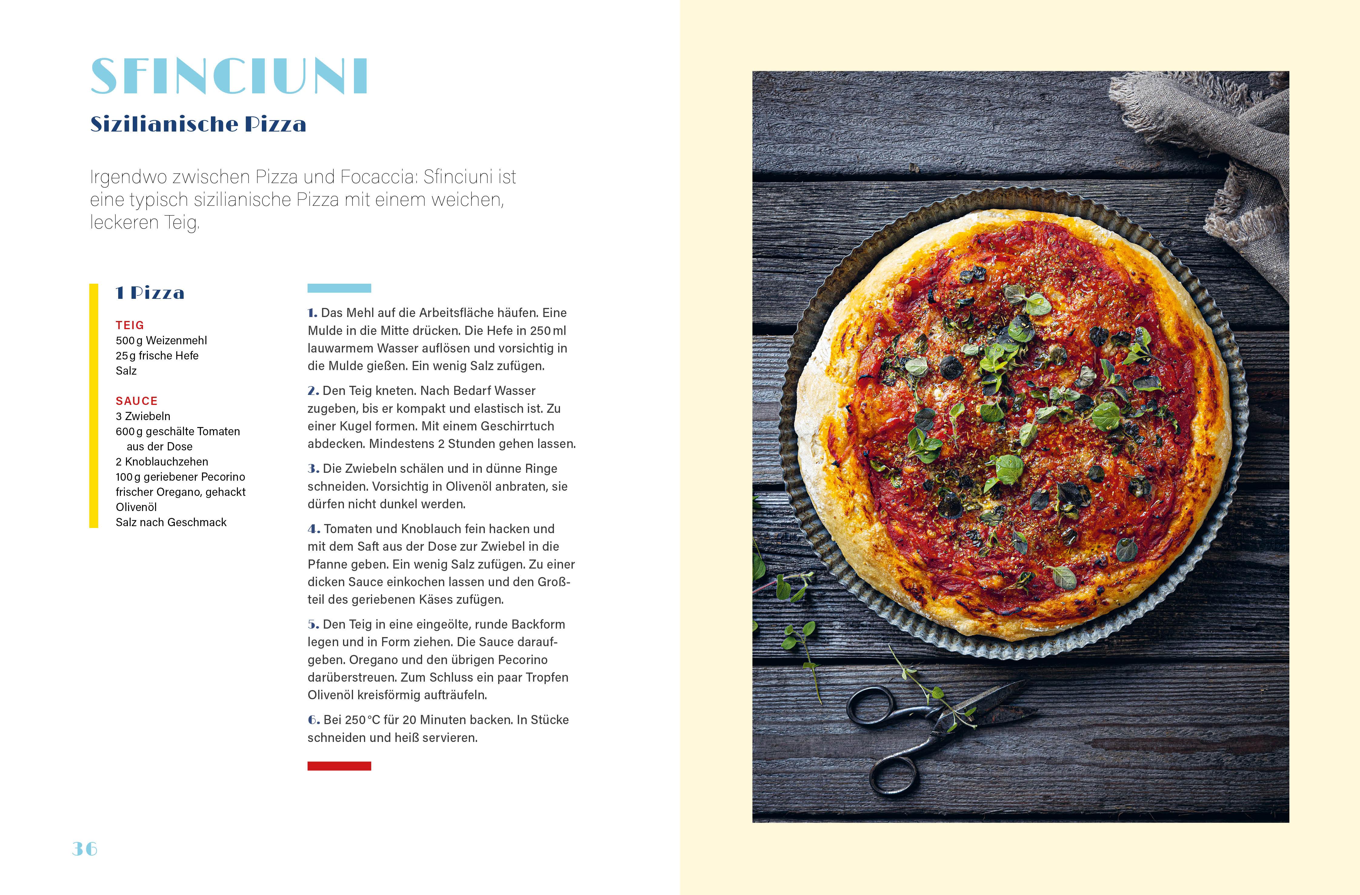 Beispielinhalt (Bild) Sizilien vegetarisch