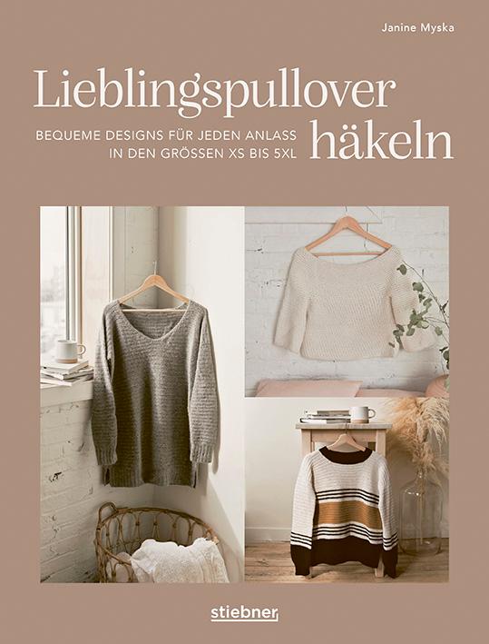 Vorderes Coverbild Lieblingspullover häkeln