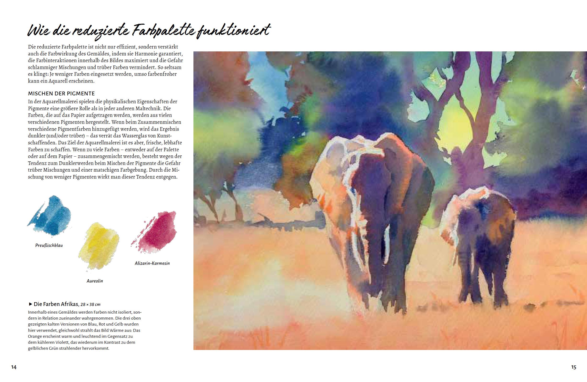 Beispielinhalt (Bild) Die Kunst der reduzierten Farbpalette