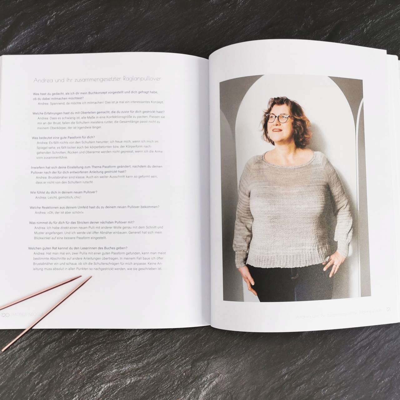 Beispielinhalt (Bild) Maßgestrickt