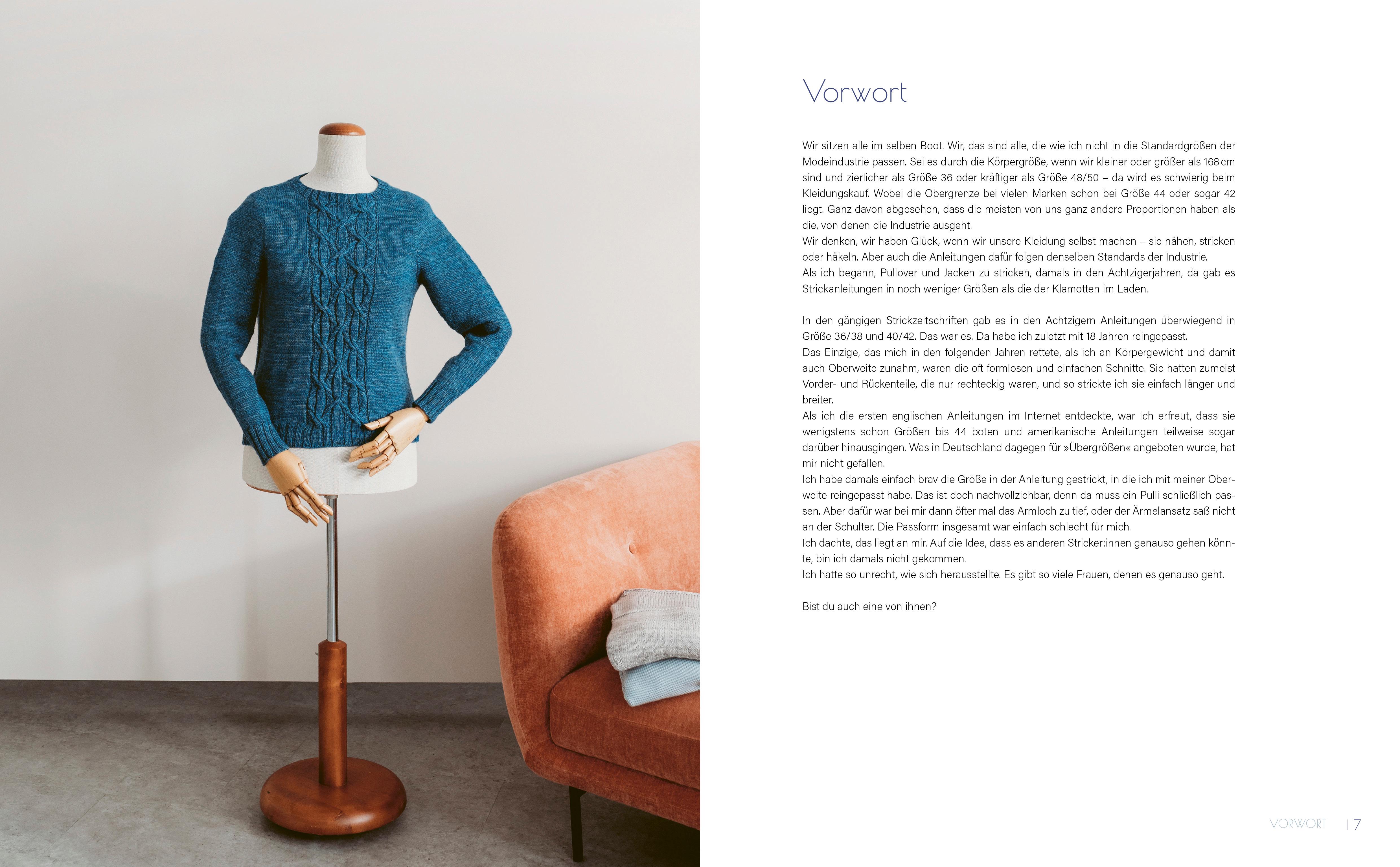 Beispielinhalt (Bild) Maßgestrickt