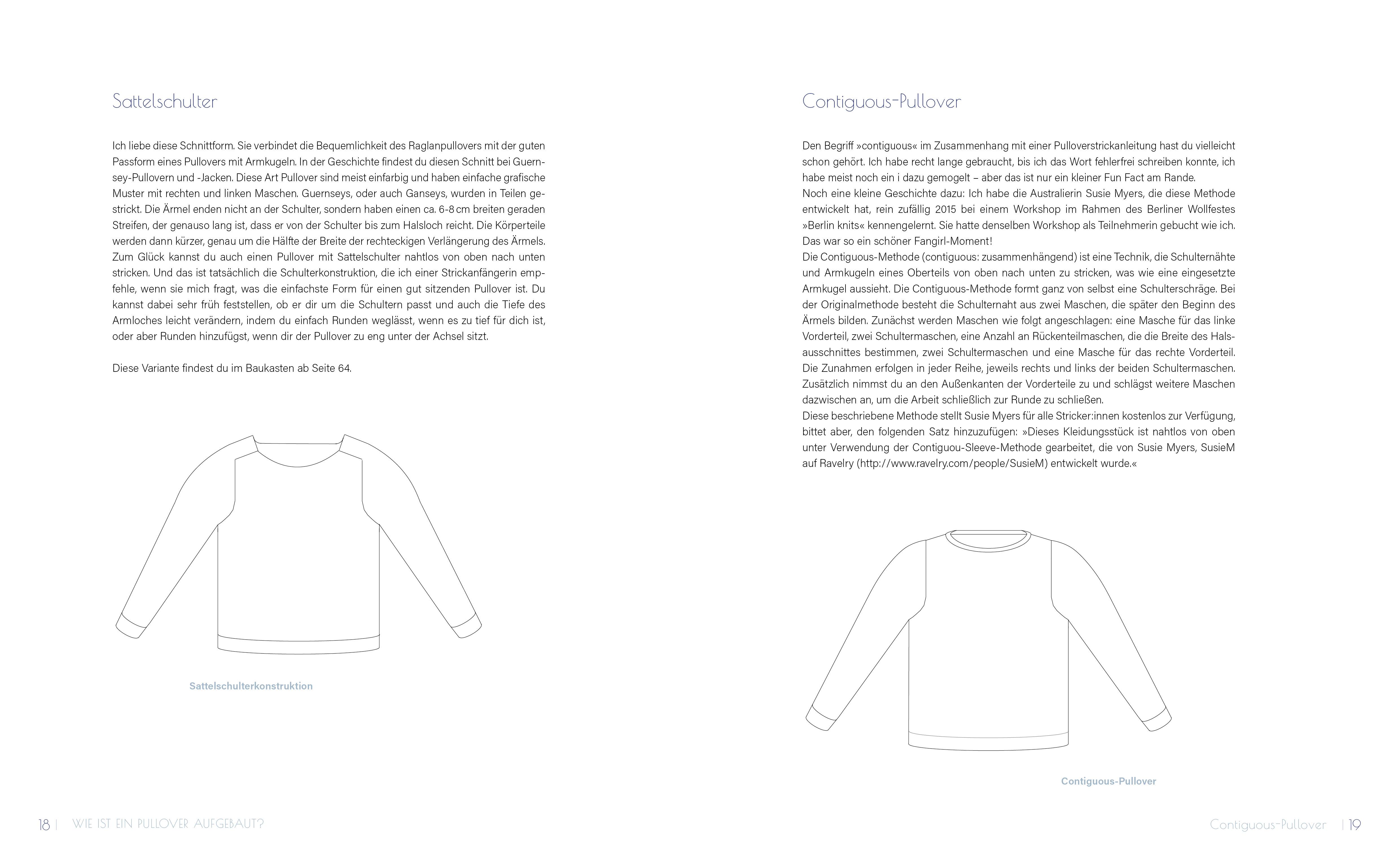 Beispielinhalt (Bild) Maßgestrickt