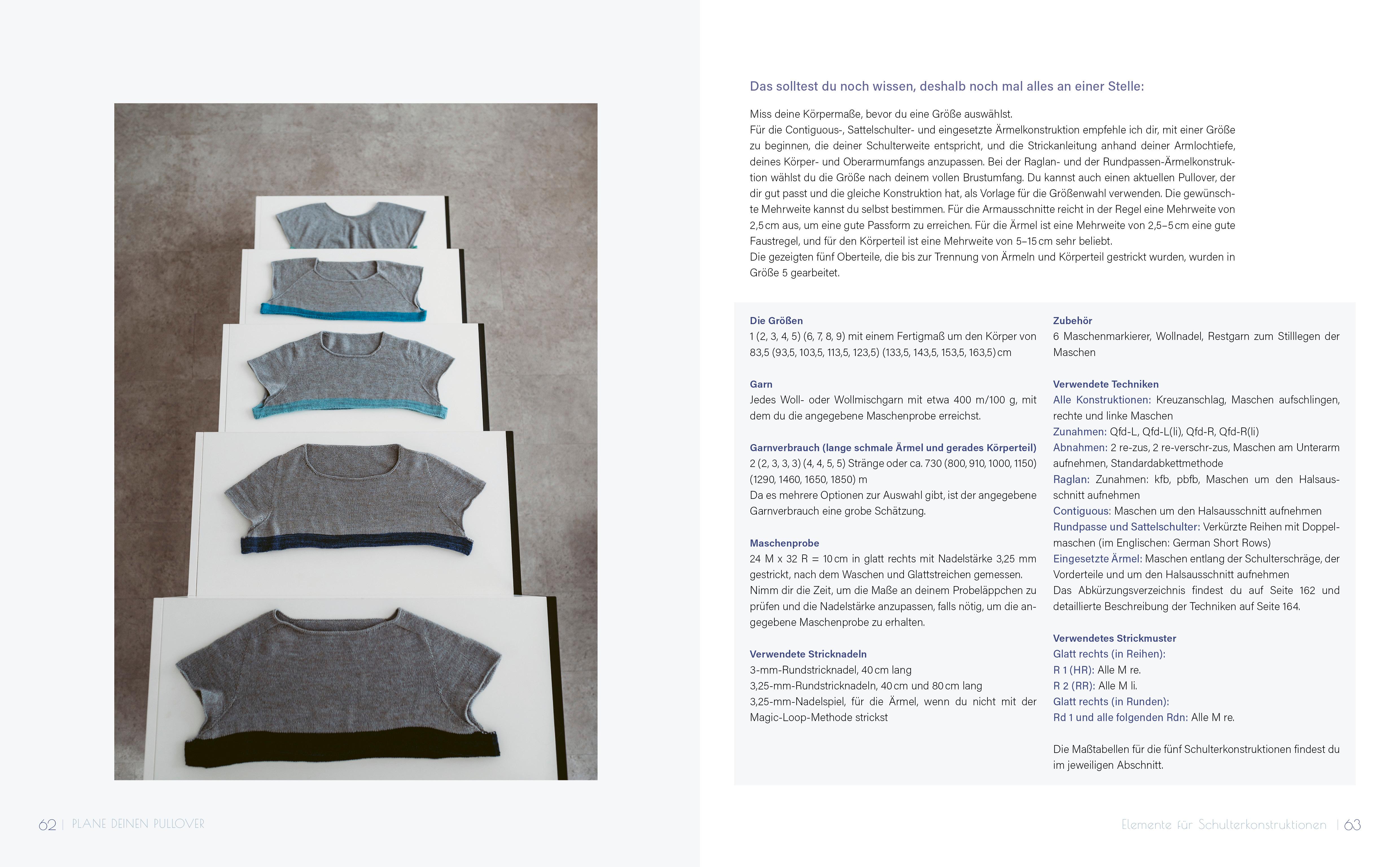 Beispielinhalt (Bild) Maßgestrickt