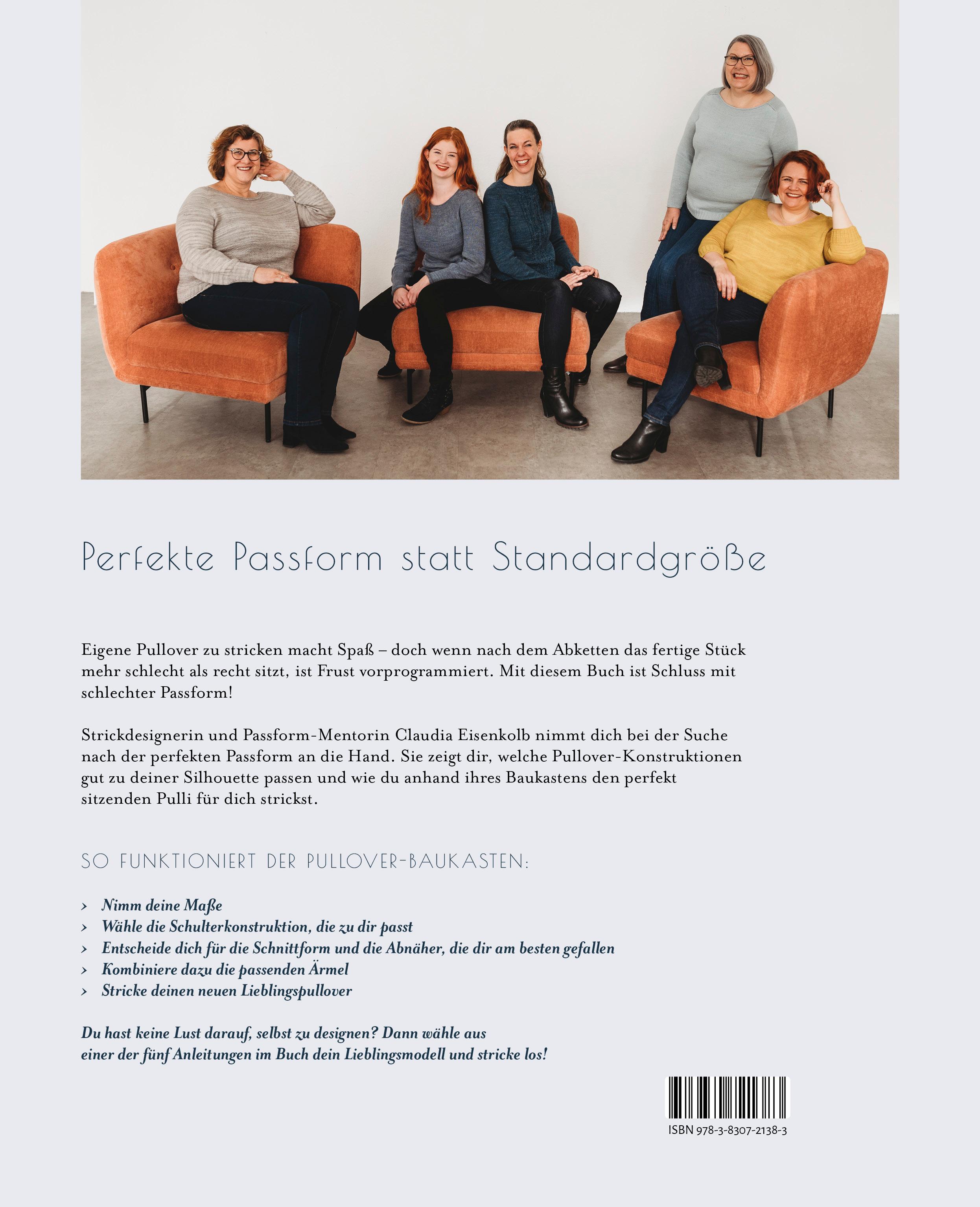 Rückseitencover Maßgestrickt