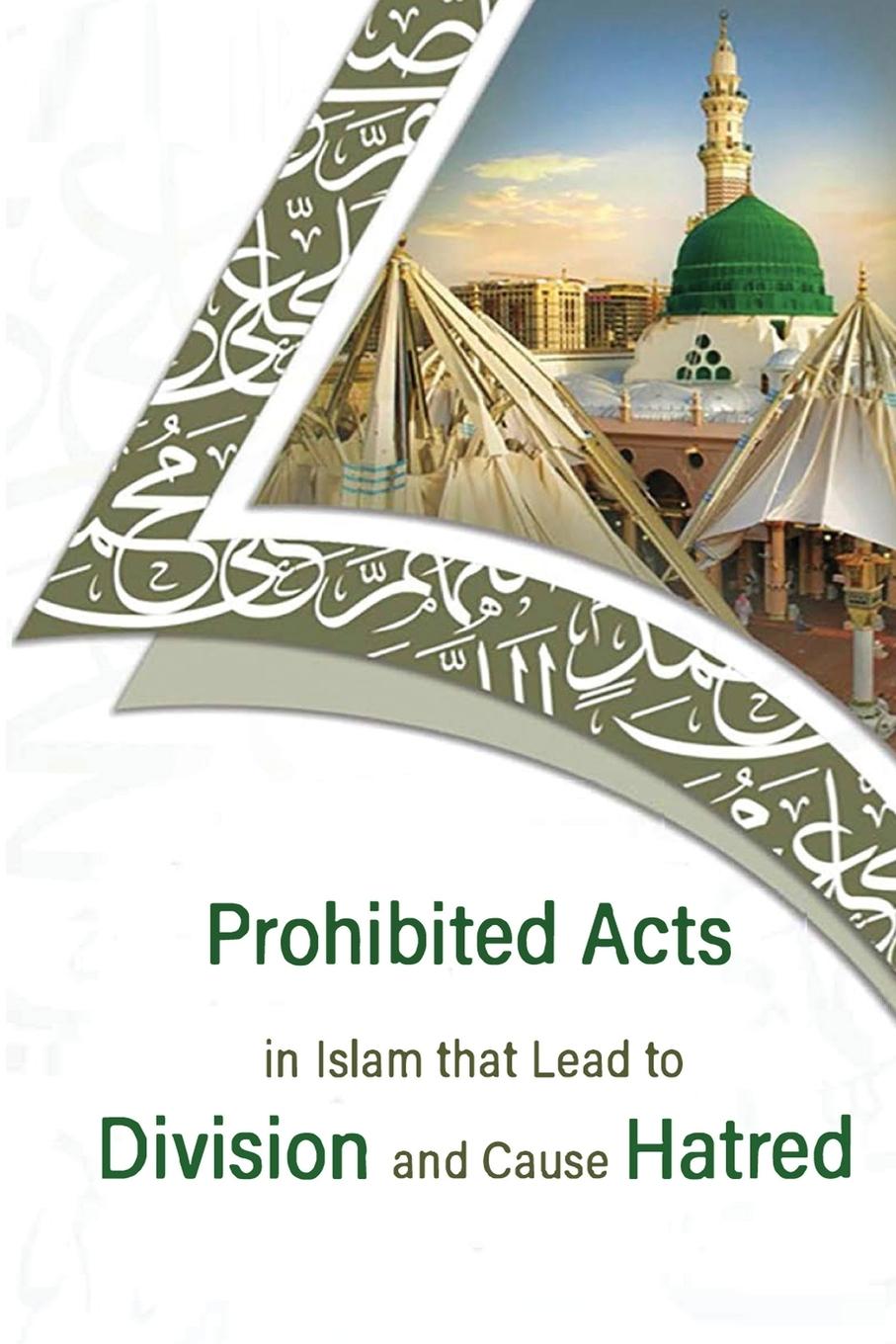 Vorderes Coverbild prohibited acts in Islam that lead  to division and cause hatred