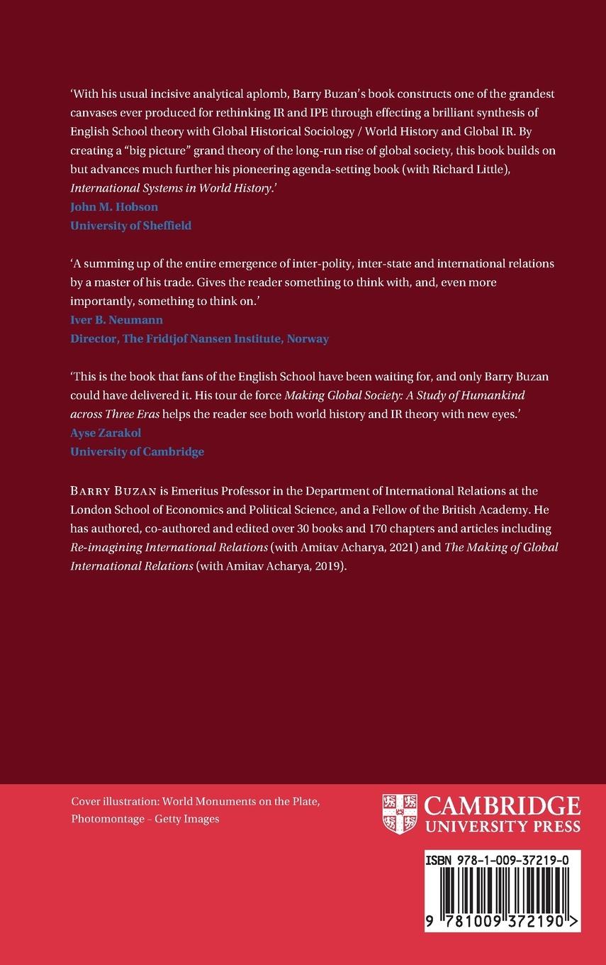 Rückseitencover Making Global Society