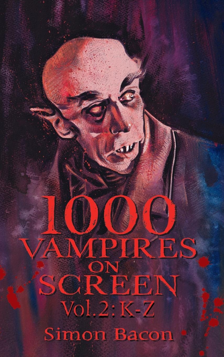 Vorderes Coverbild 1000 Vampires on Screen, Vol 2 (hardback)