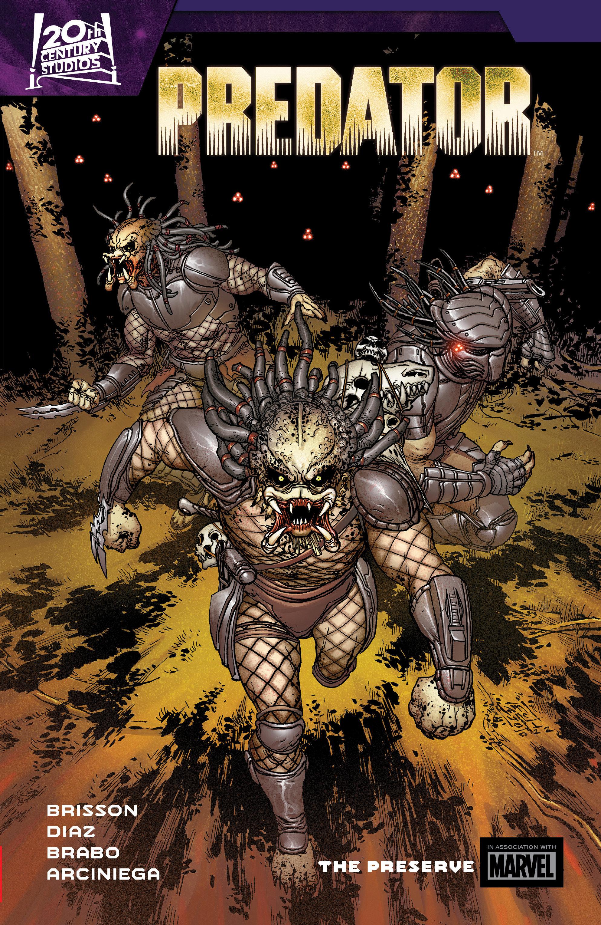 Vorderes Coverbild Predator by Ed Brisson Vol. 2