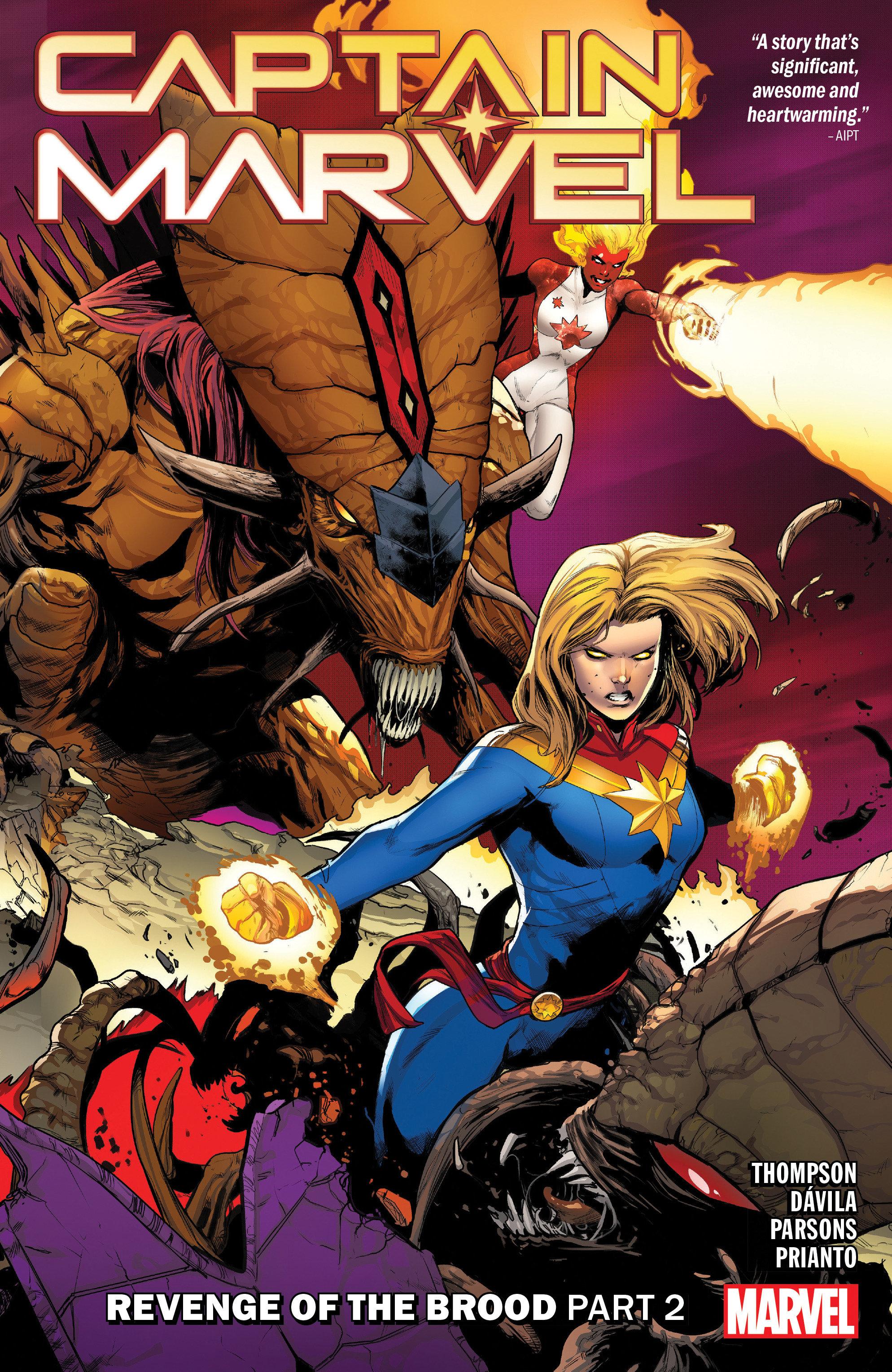 Vorderes Coverbild Captain Marvel Vol. 10: Revenge of The Brood Part 2