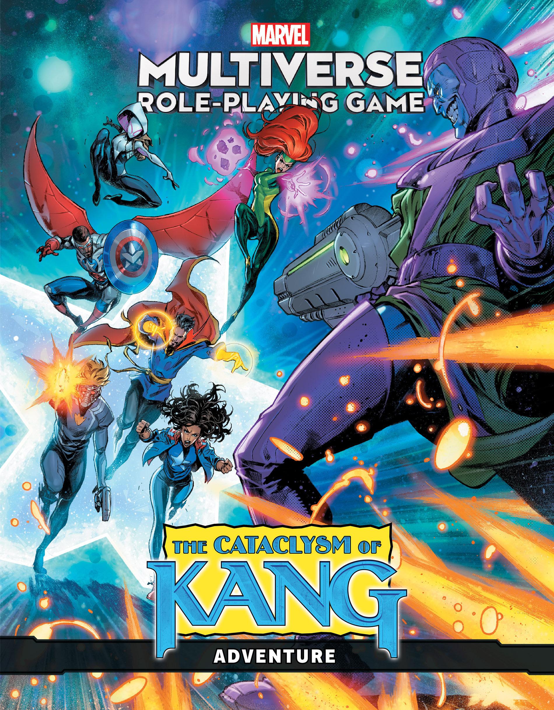 Vorderes Coverbild Marvel Multiverse Role-Playing Game: The Cataclysm of Kang