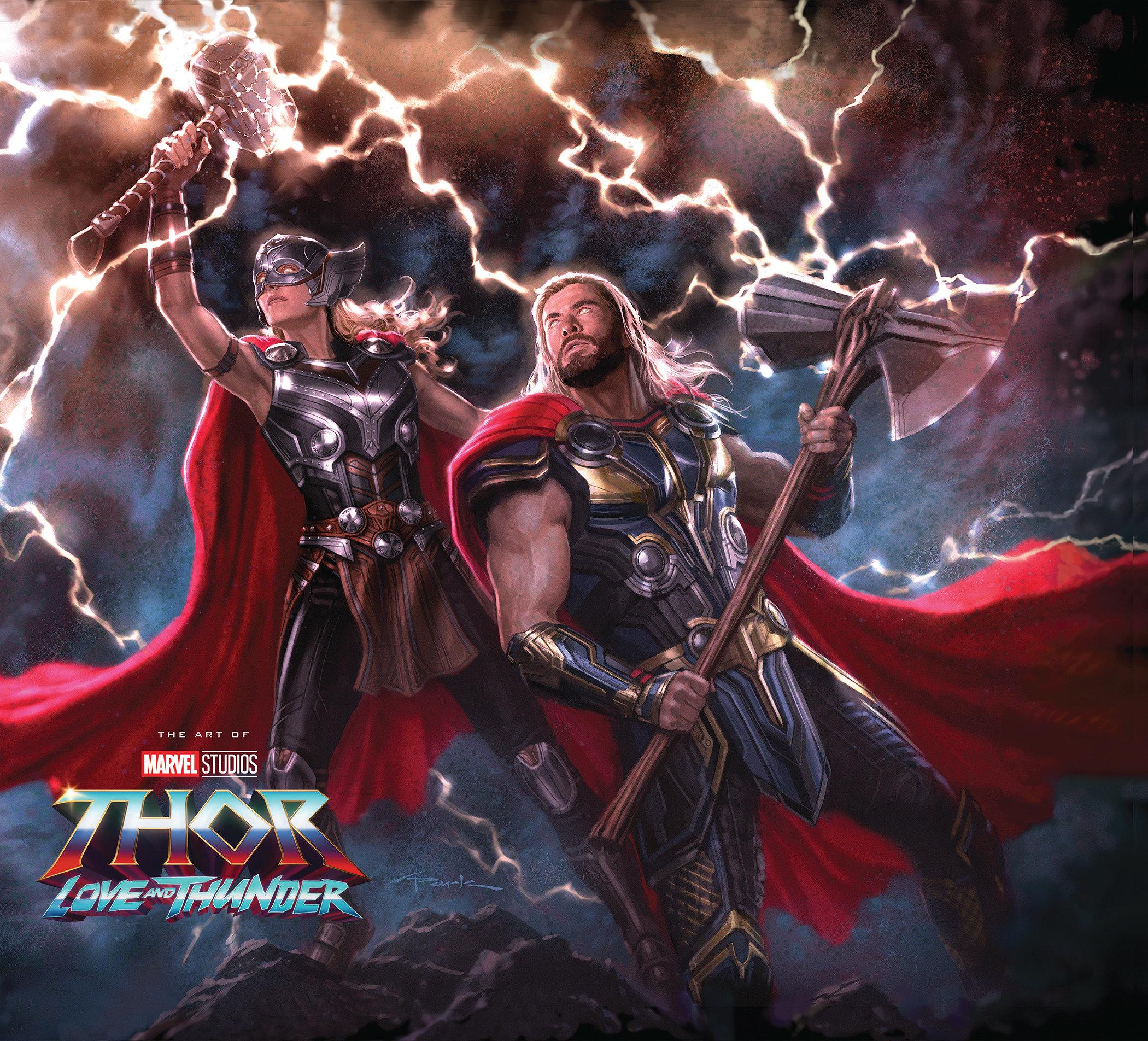 Vorderes Coverbild Marvel Studios' Thor: Love & Thunder - The Art of The Movie