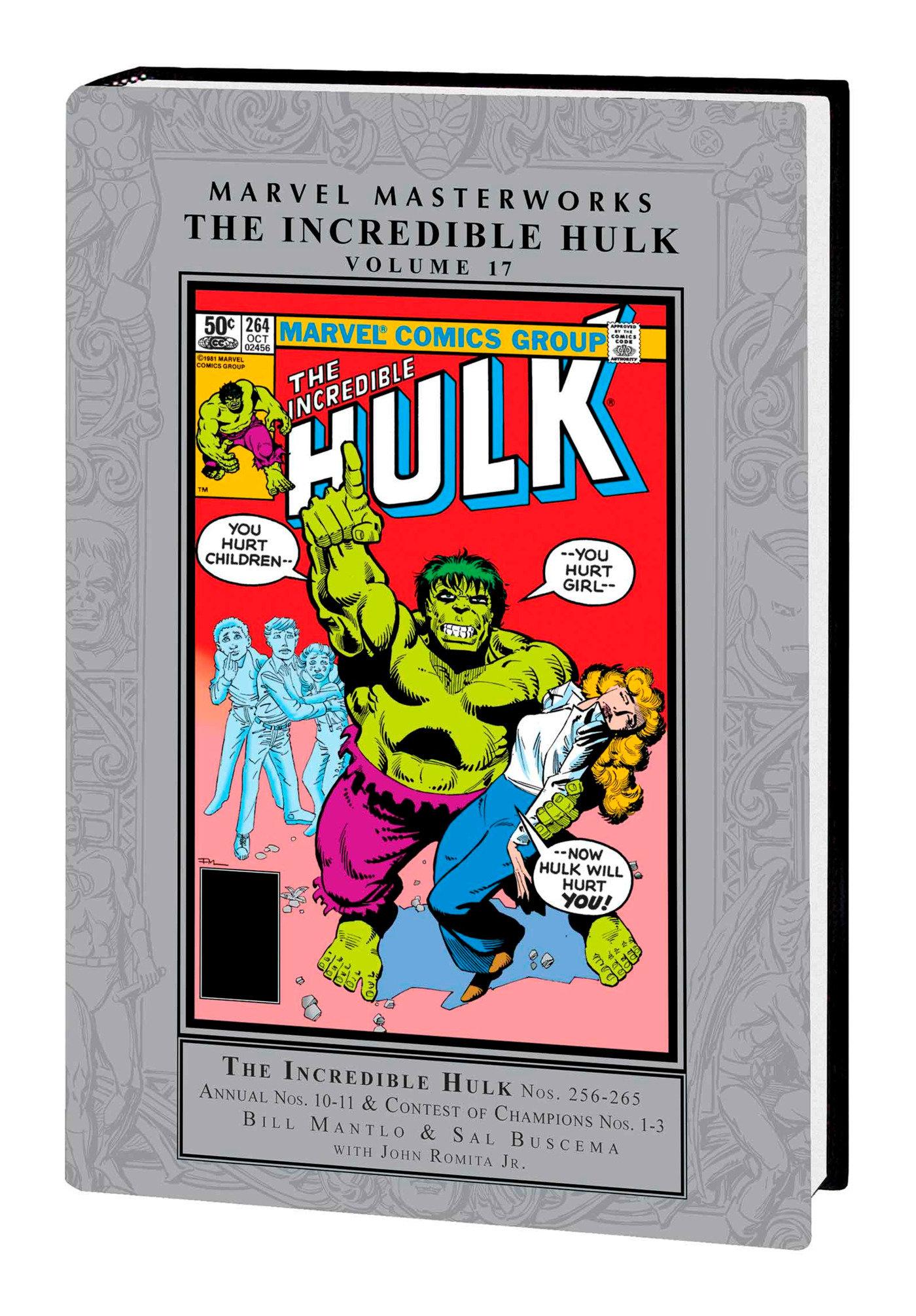 Vorderes Coverbild Marvel Masterworks: The Incredible Hulk Vol. 17