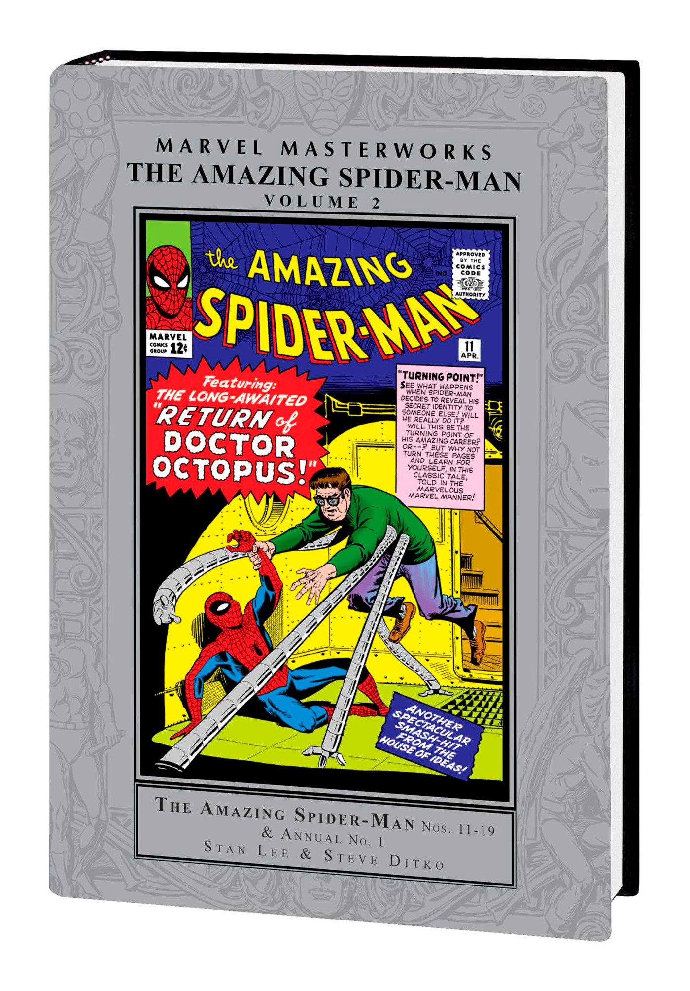 Vorderes Coverbild Marvel Masterworks: The Amazing Spider-Man Vol. 2