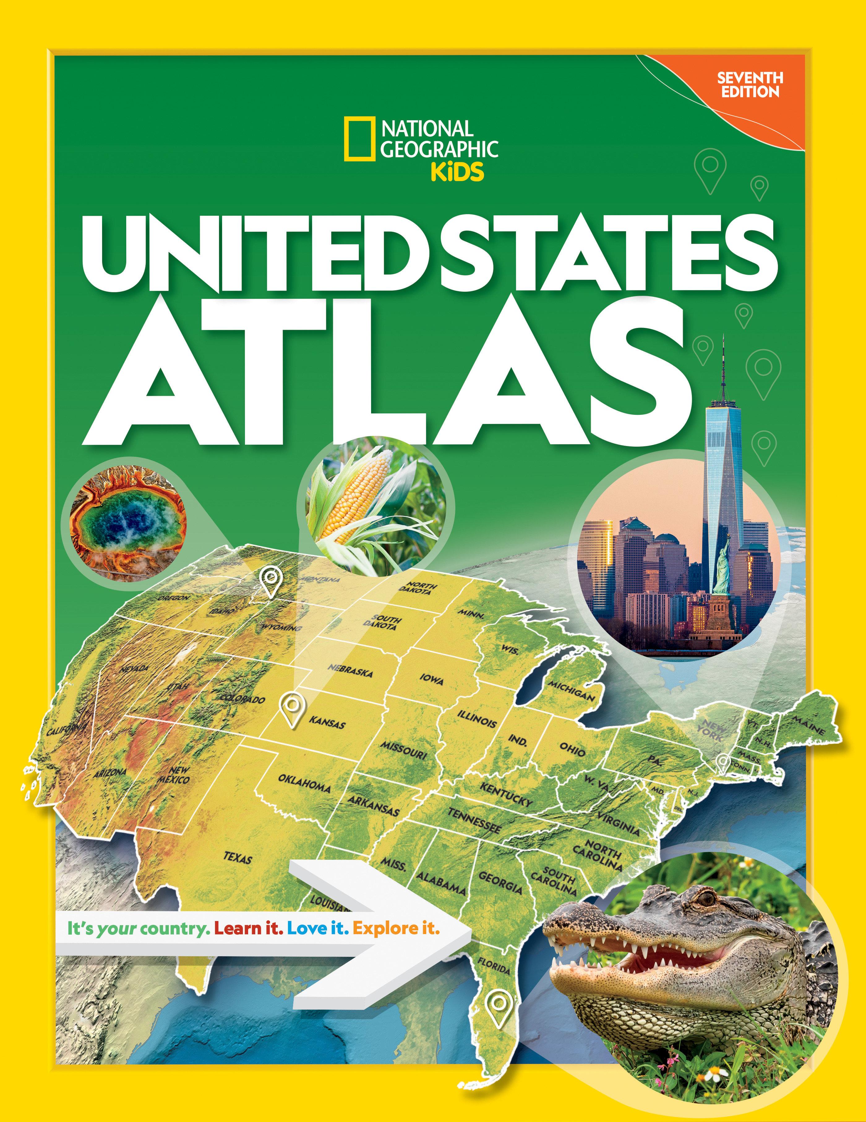 Vorderes Coverbild National Geographic Kids United States Atlas, 7th Edition