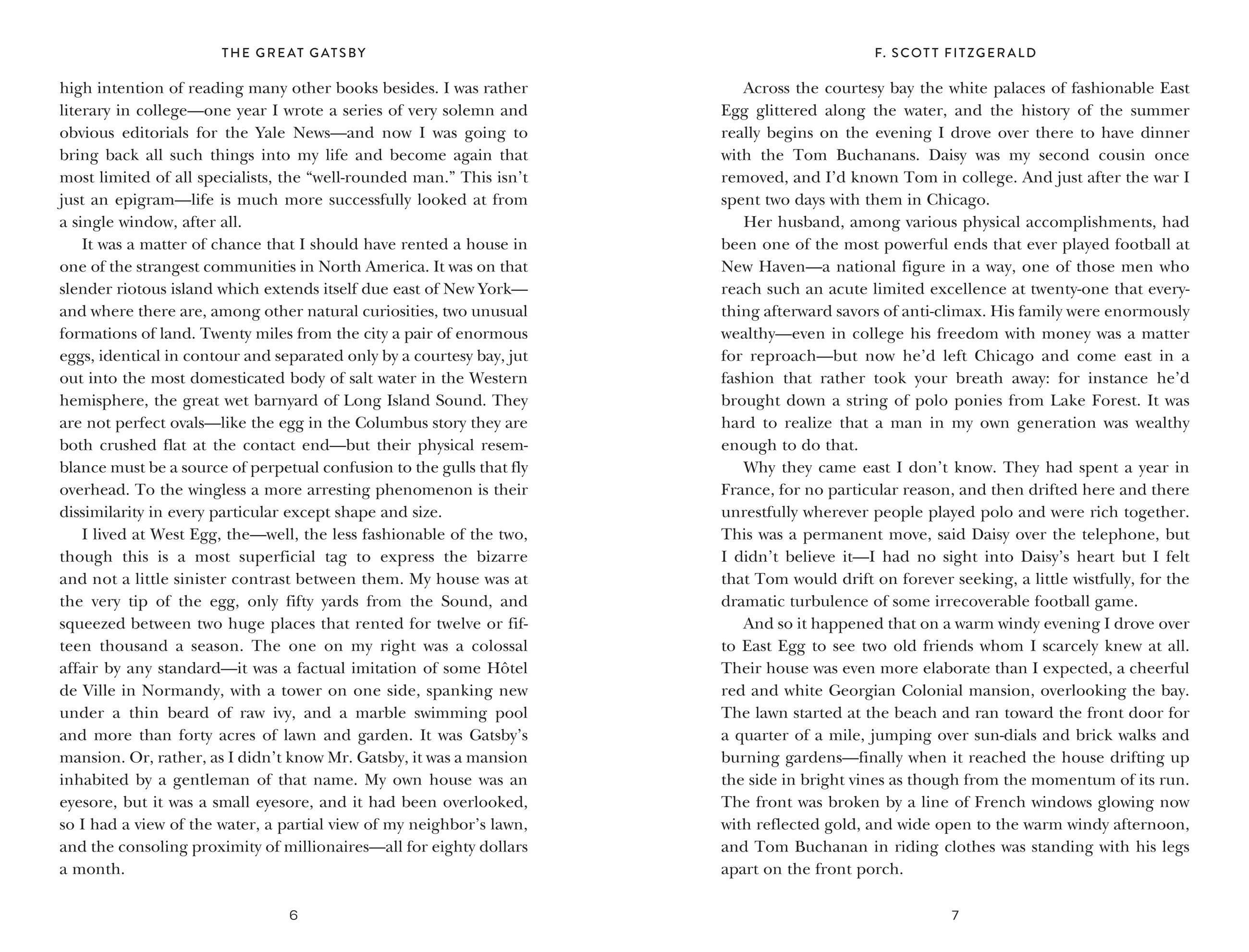 Beispielinhalt (Bild) The Great Gatsby (Special Edition)