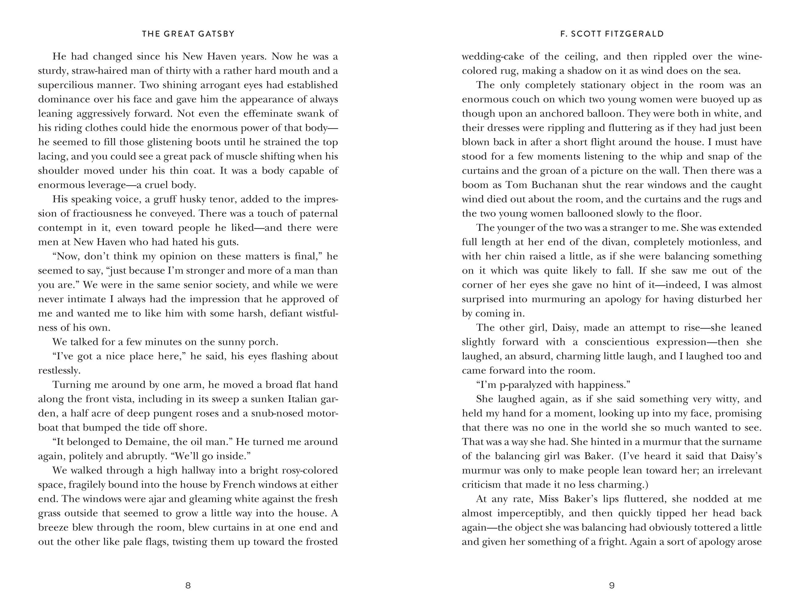 Beispielinhalt (Bild) The Great Gatsby (Special Edition)