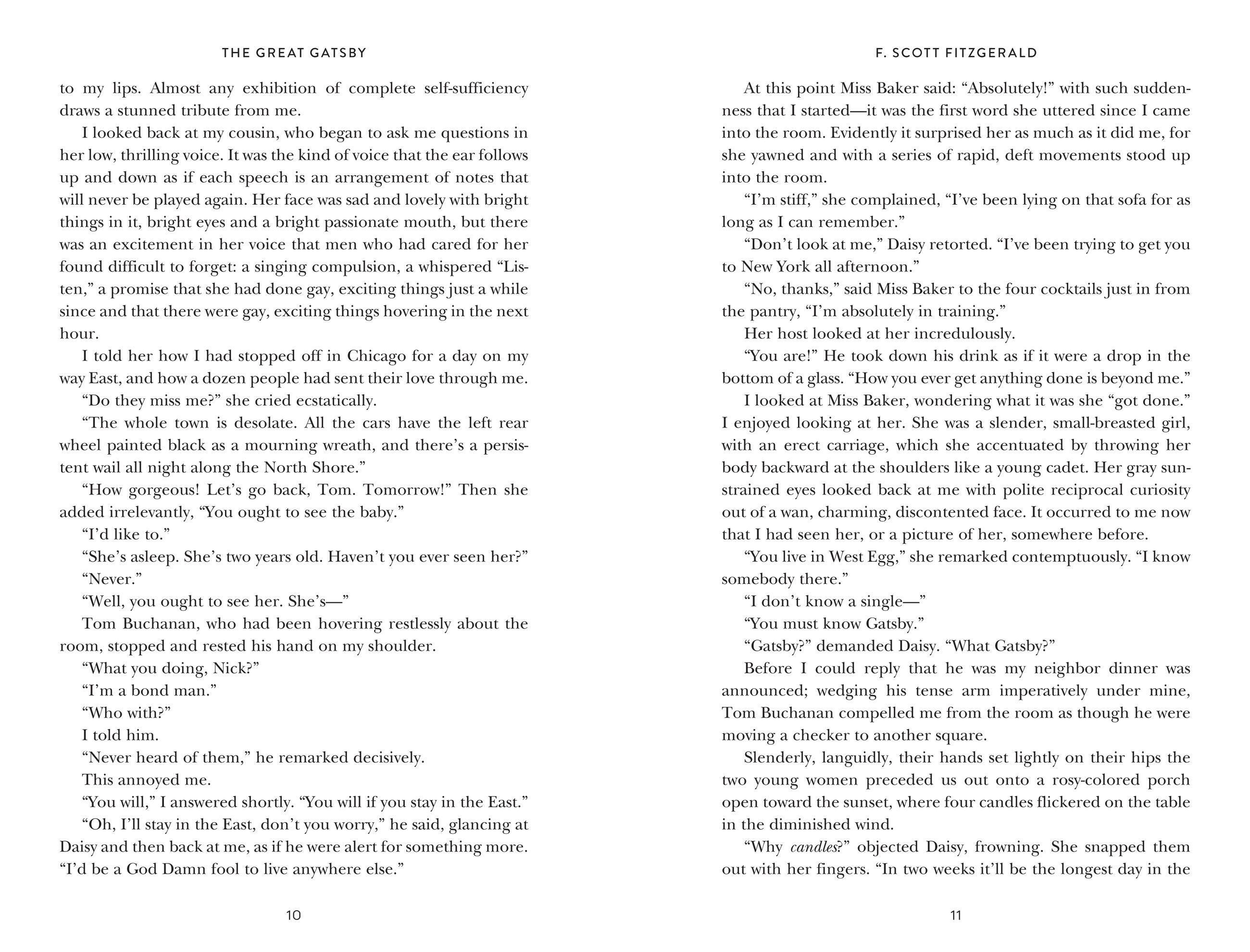 Beispielinhalt (Bild) The Great Gatsby (Special Edition)