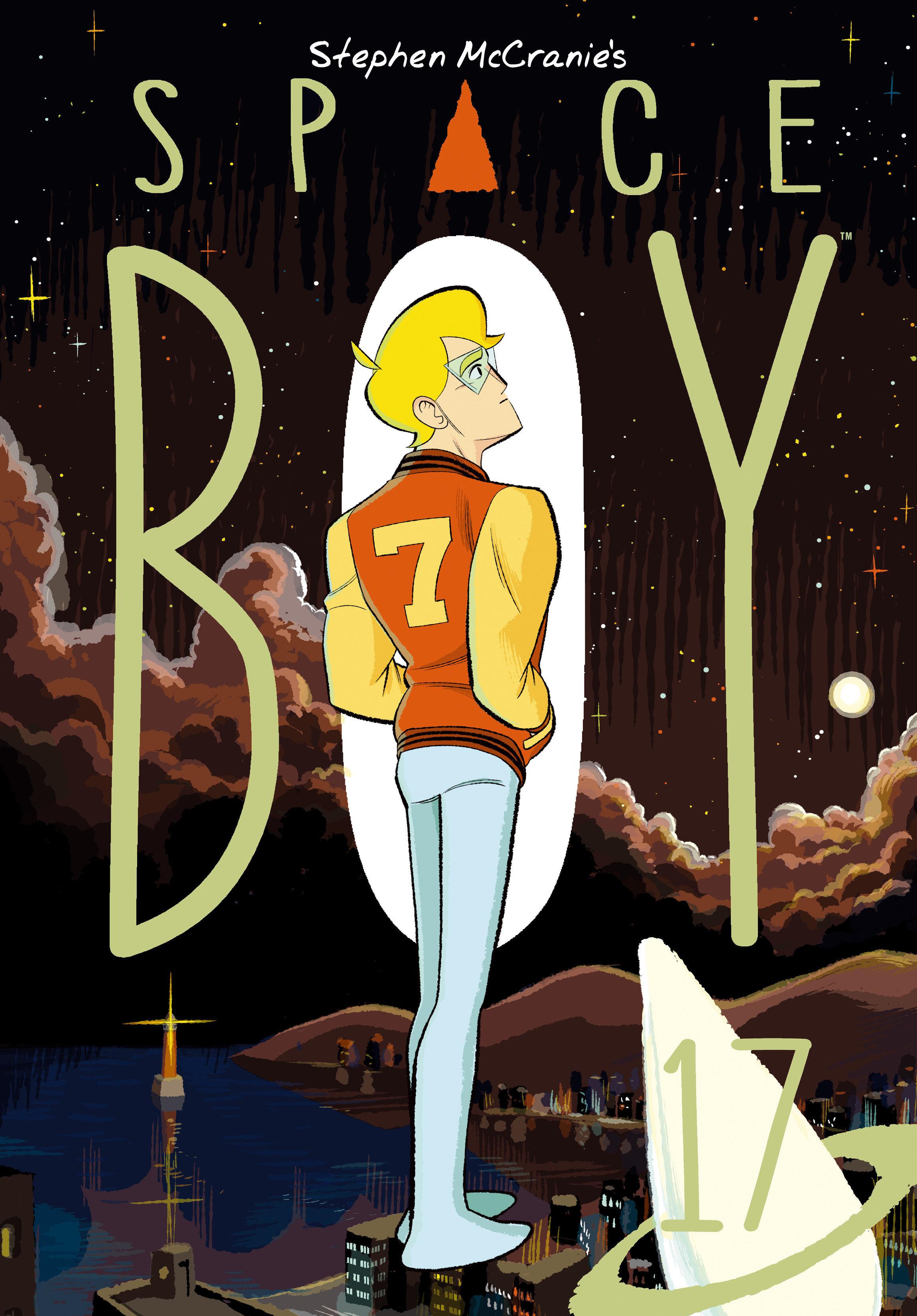 Vorderes Coverbild Stephen McCranie's Space Boy Volume 17