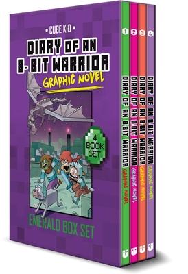 Vorderes Coverbild Diary of an 8-Bit Warrior Graphic Novel Emerald Box Set