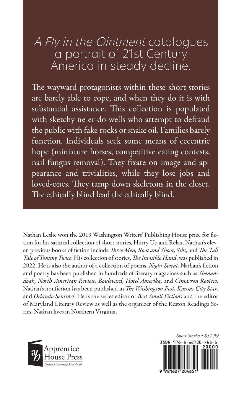 Rückseitencover A Fly in the Ointment