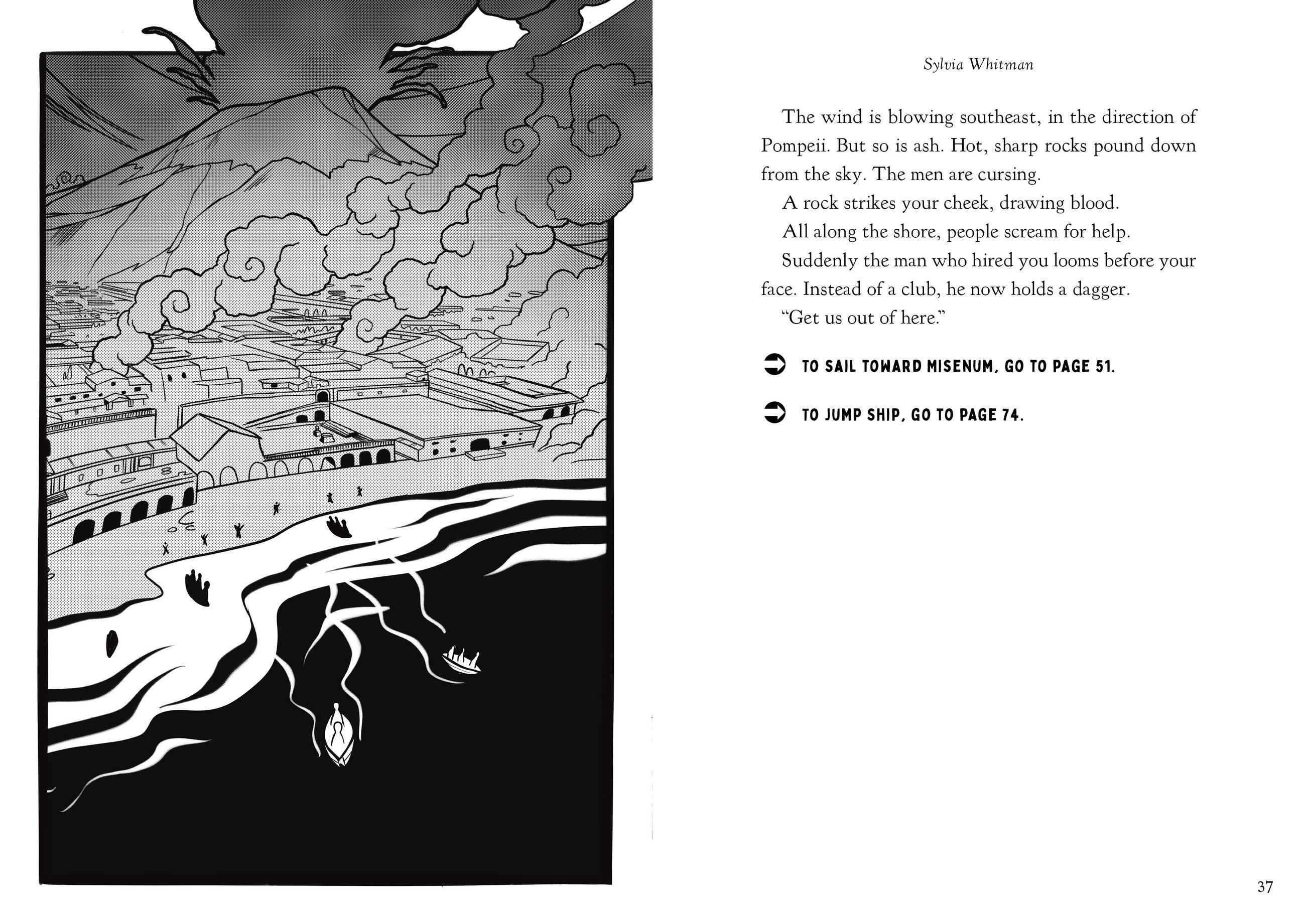 Beispielinhalt (Bild) Decide & Survive: The Destruction of Pompeii