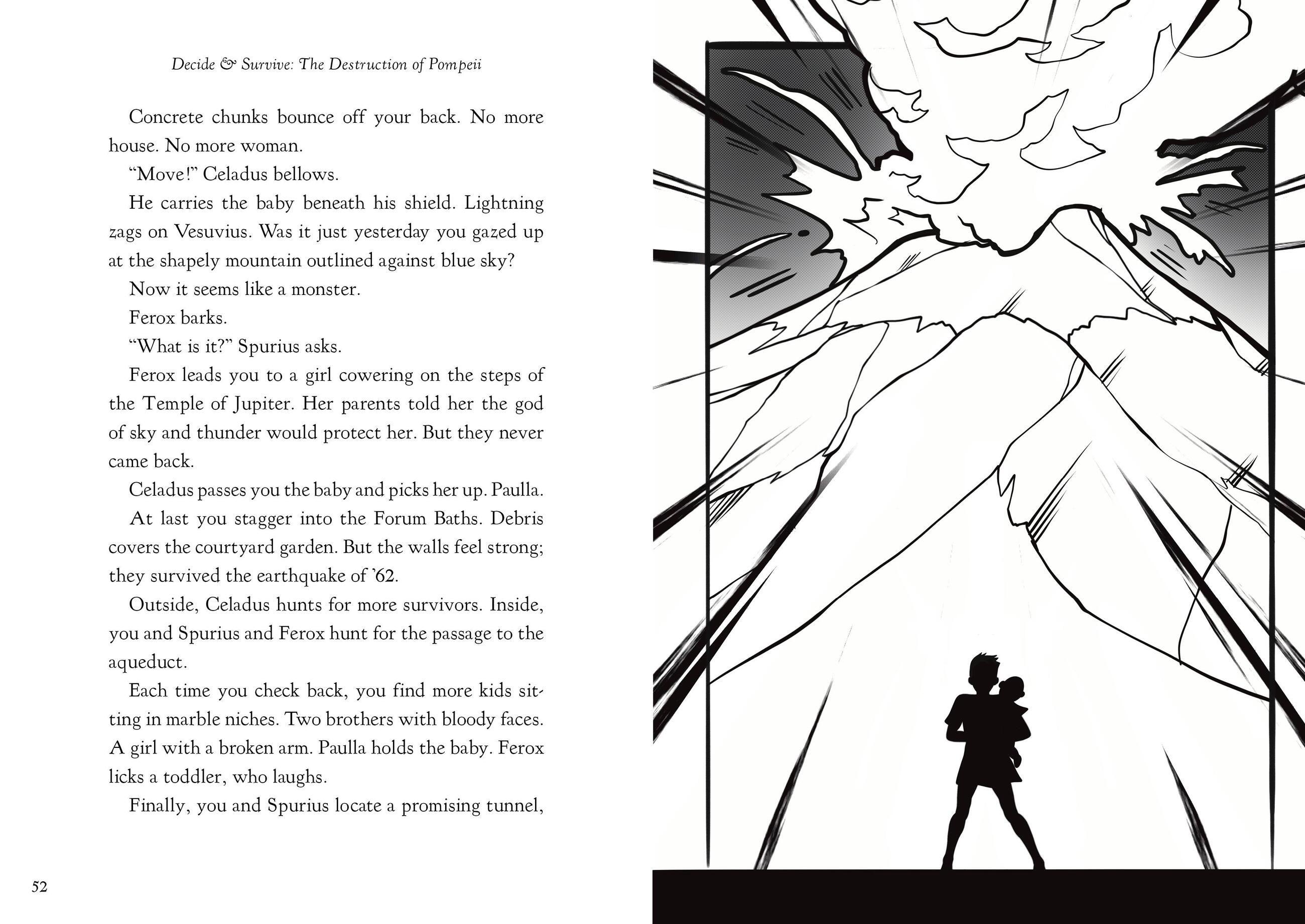 Beispielinhalt (Bild) Decide & Survive: The Destruction of Pompeii