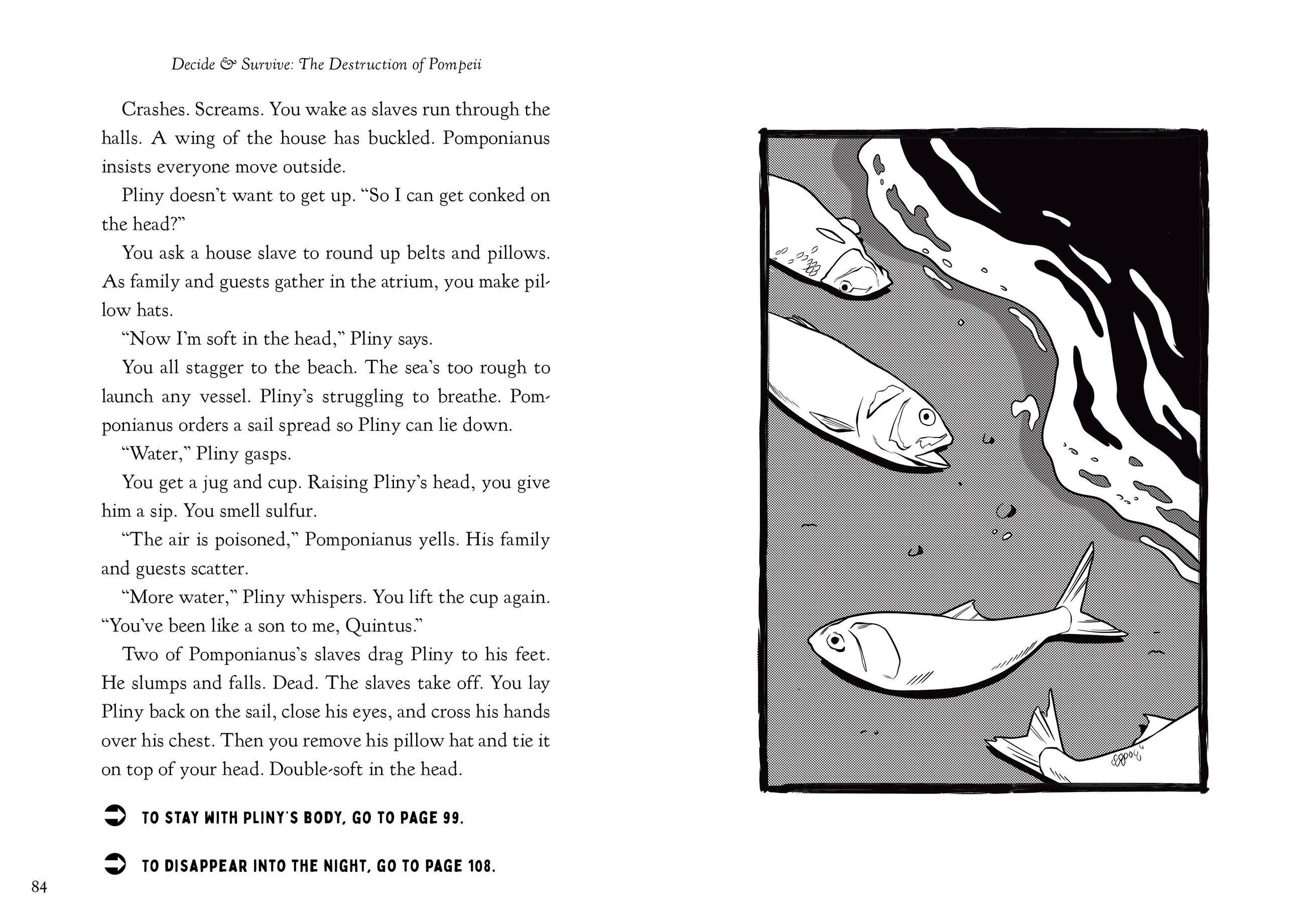 Beispielinhalt (Bild) Decide & Survive: The Destruction of Pompeii