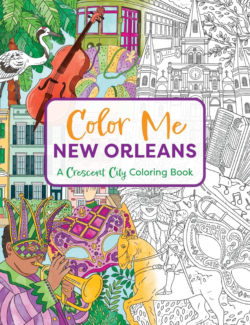 Vorderes Coverbild Color Me New Orleans