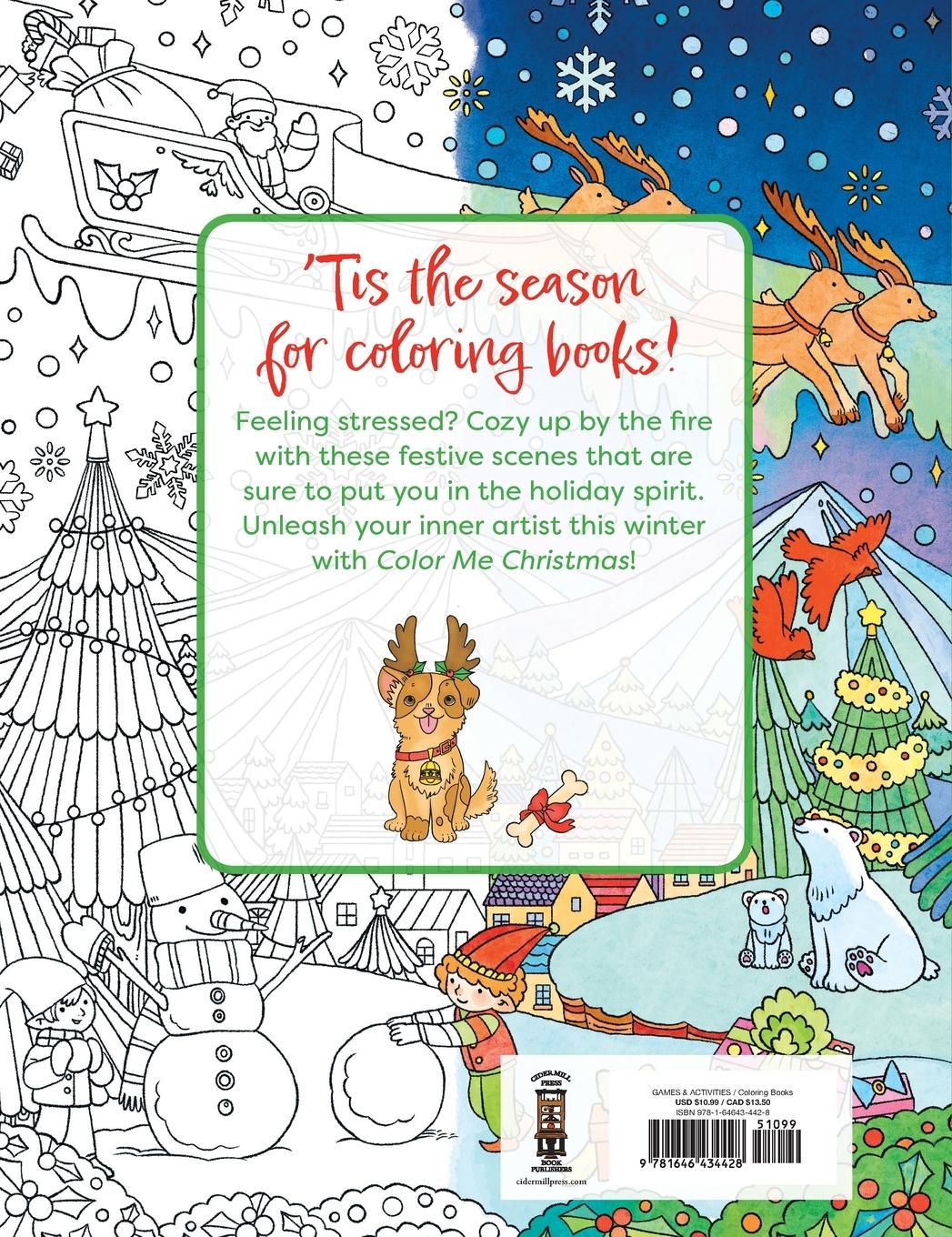 Rückseitencover Color Me Christmas