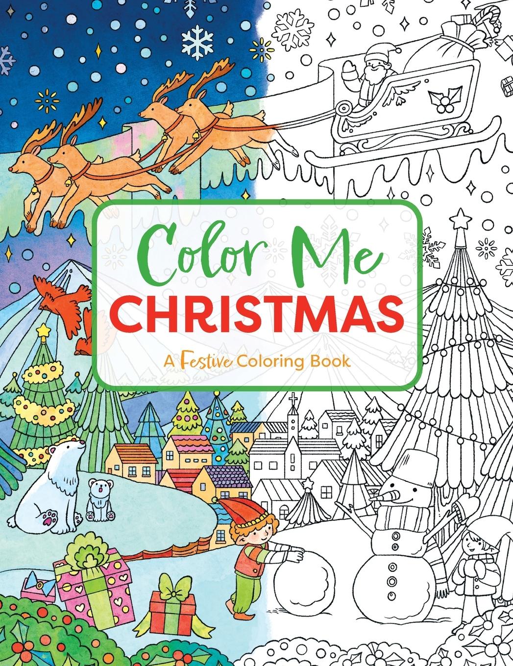 Vorderes Coverbild Color Me Christmas