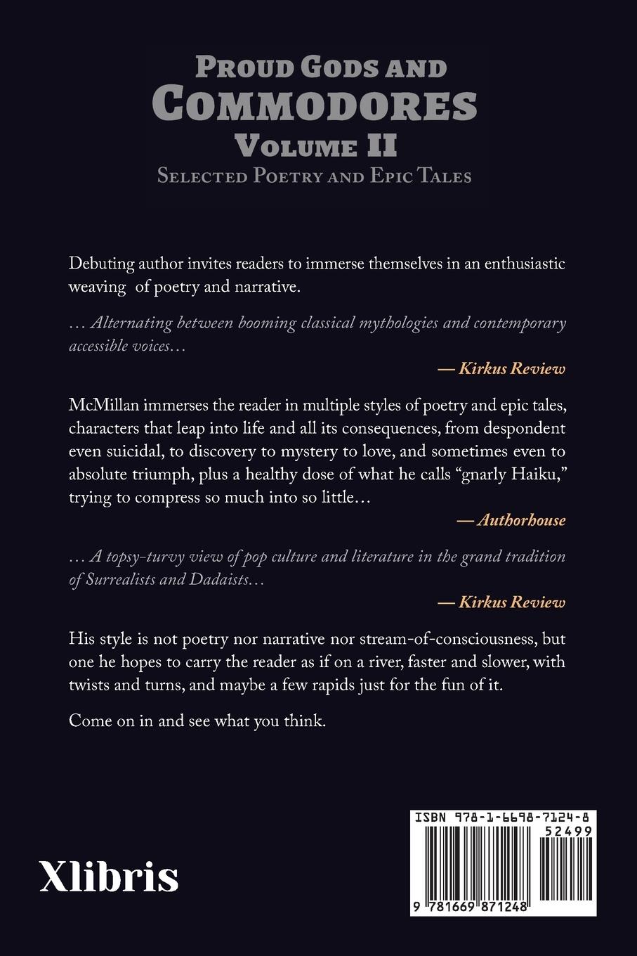 Rückseitencover PROUD GODS AND COMMODORES Volume II