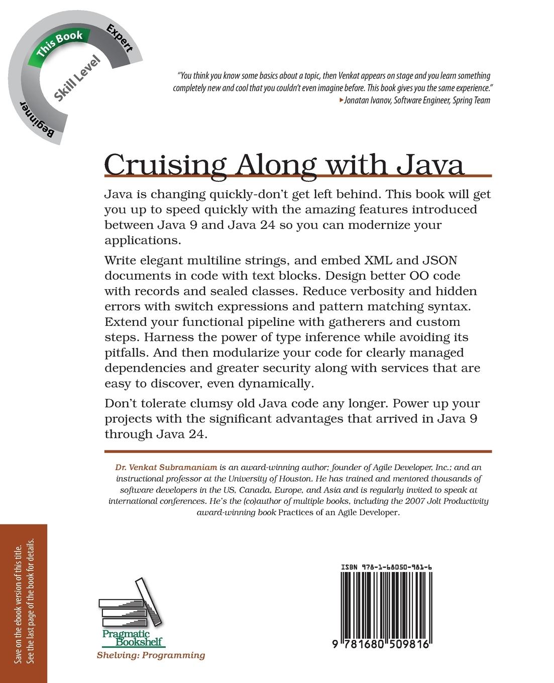 Rückseitencover Cruising Along with Java