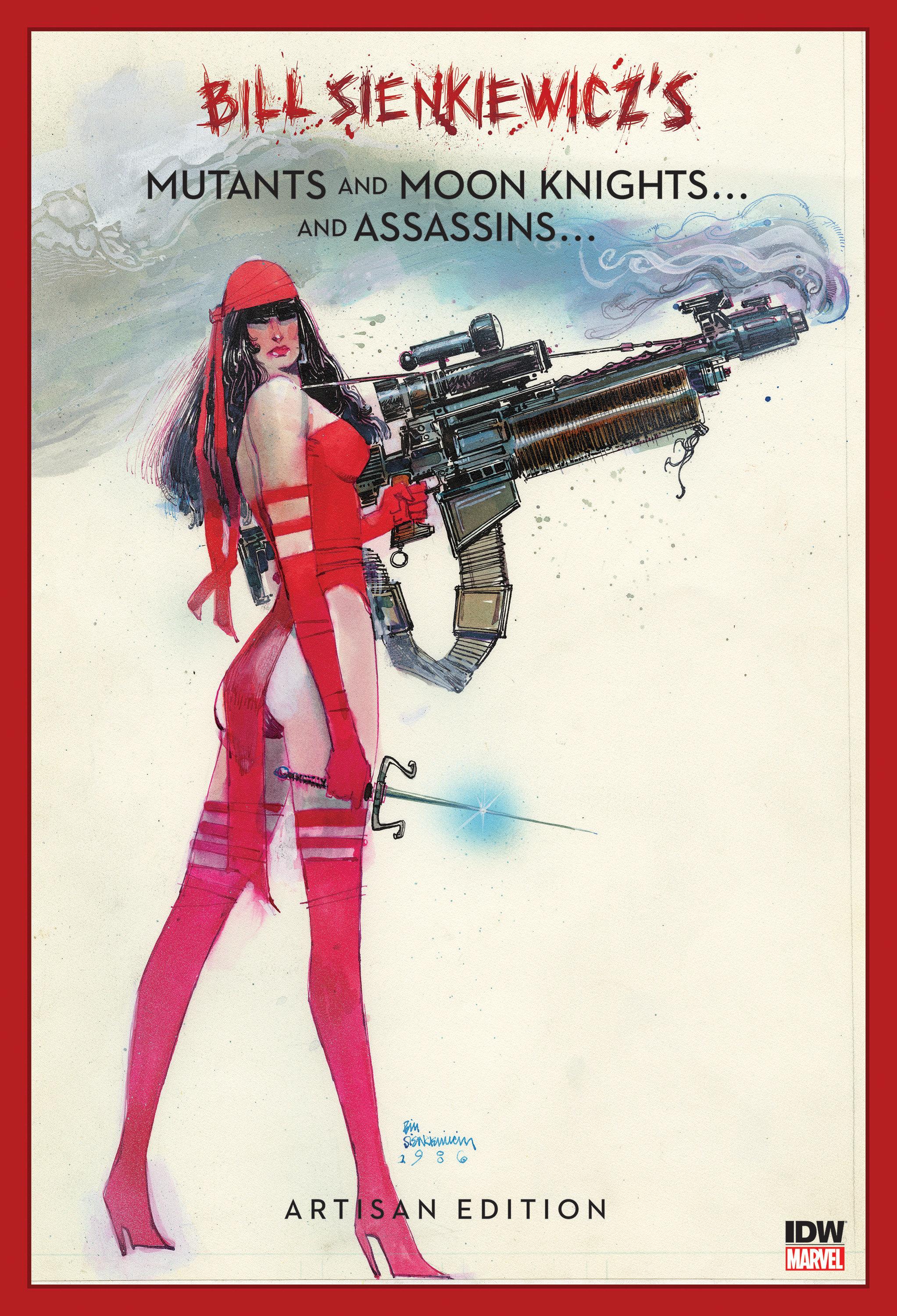 Vorderes Coverbild Bill Sienkiewicz's Mutants and Moon Knights and Assassins Artisan Edition