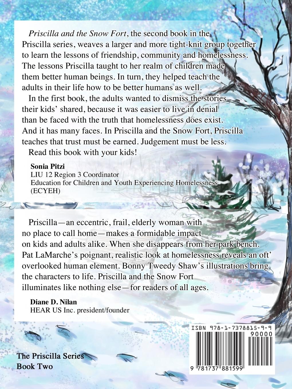 Rückseitencover Priscilla and the Snow Fort