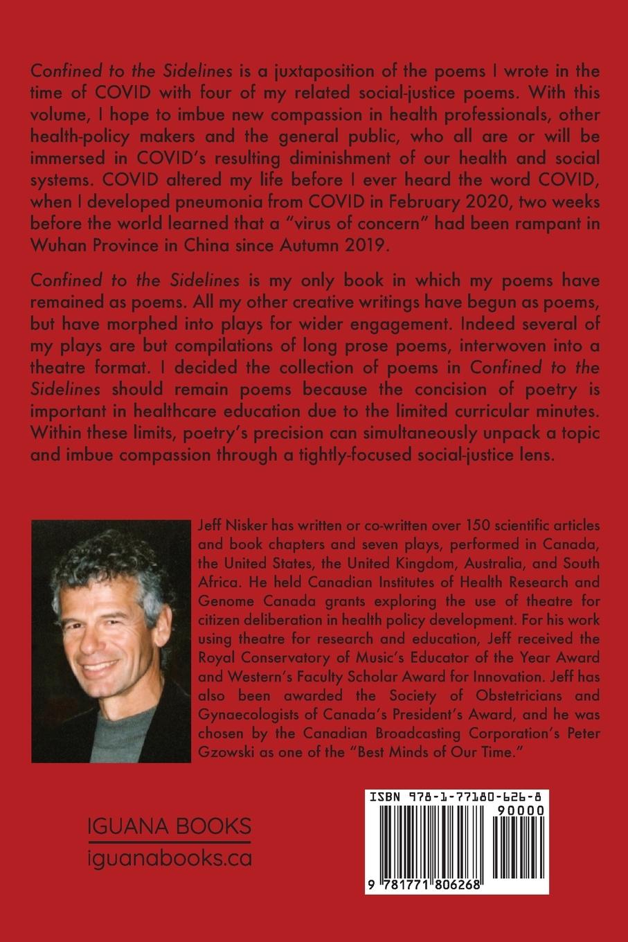 Rückseitencover Confined to the Sidelines: New and Selected Verses