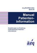 Vorderes Coverbild Manual Patienteninformation