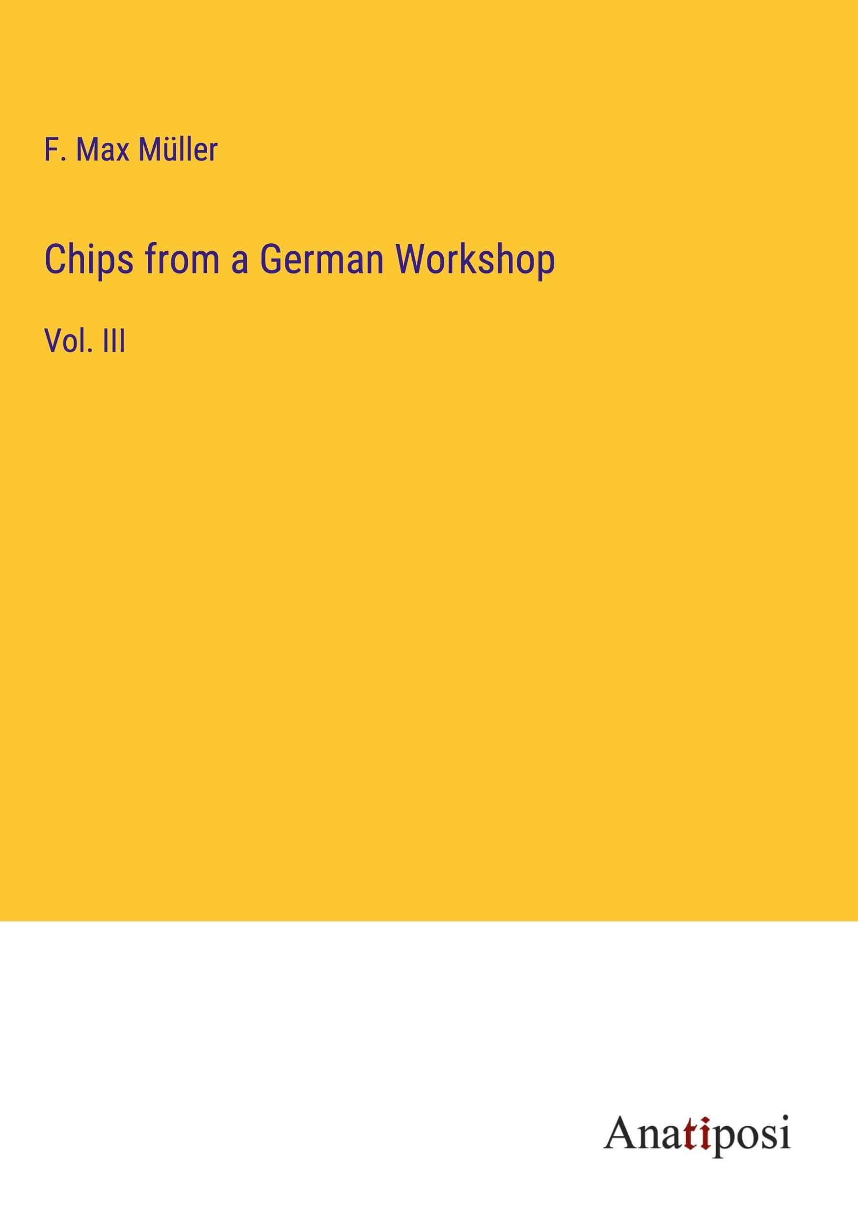 Vorderes Coverbild Chips from a German Workshop