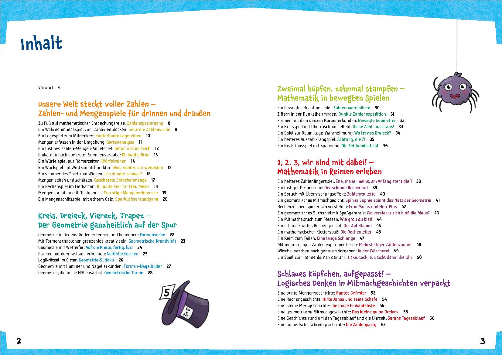 Beispielinhalt (Bild) Mengen, Ziffern, Zahlen & Co.