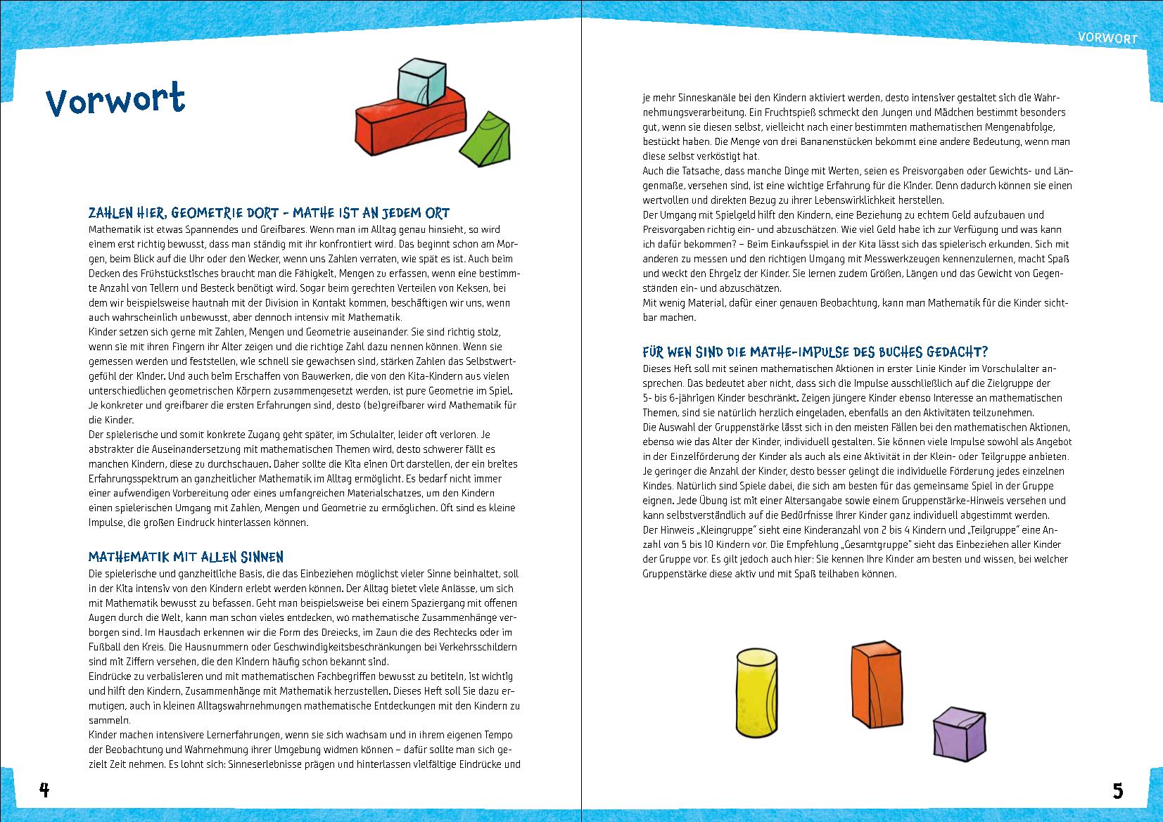 Beispielinhalt (Bild) Mengen, Ziffern, Zahlen & Co.