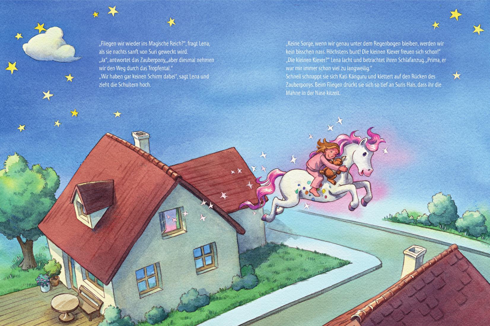 Beispielinhalt (Bild) Suri, das magische Zauberpony