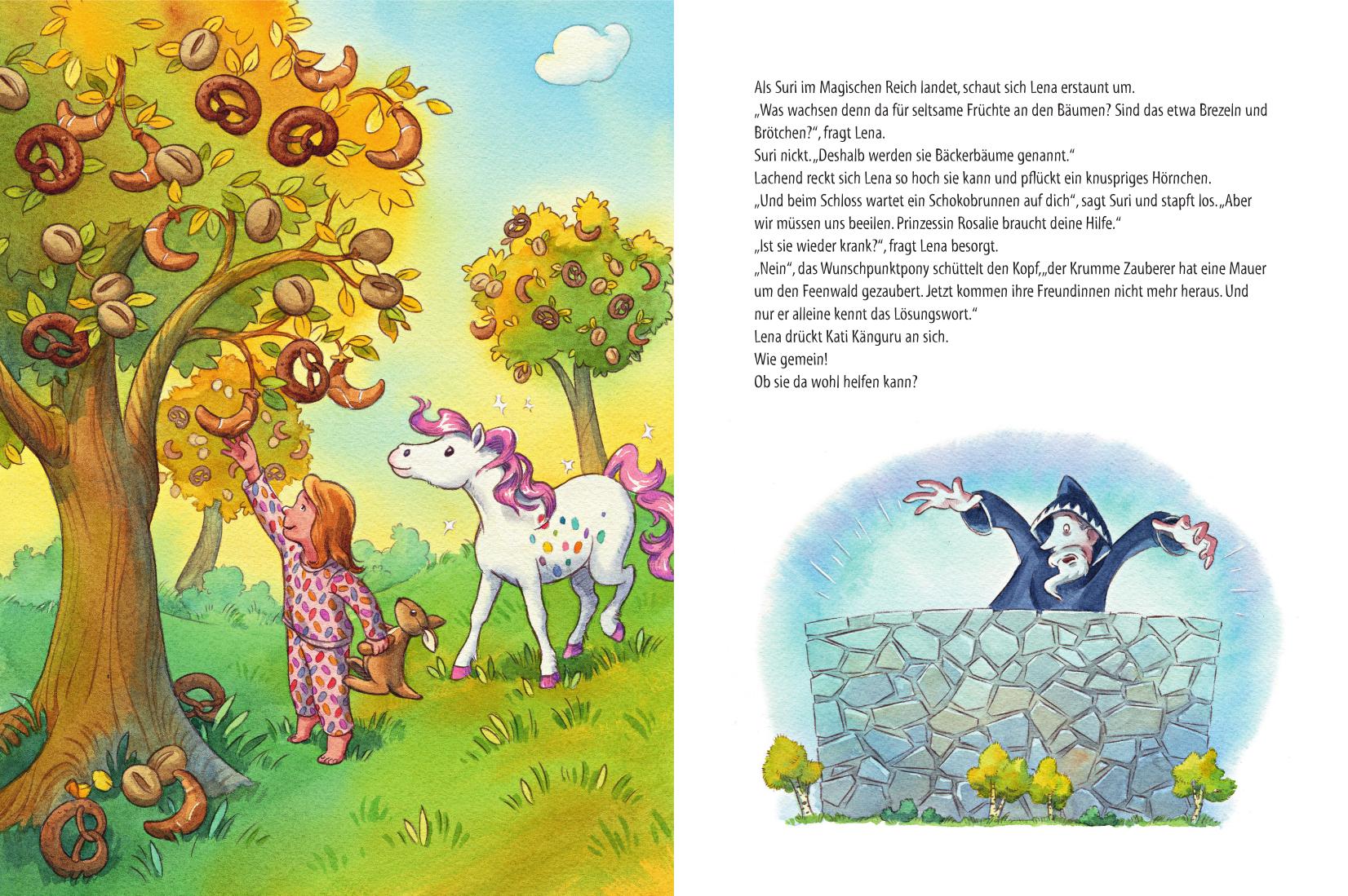 Beispielinhalt (Bild) Suri, das magische Zauberpony