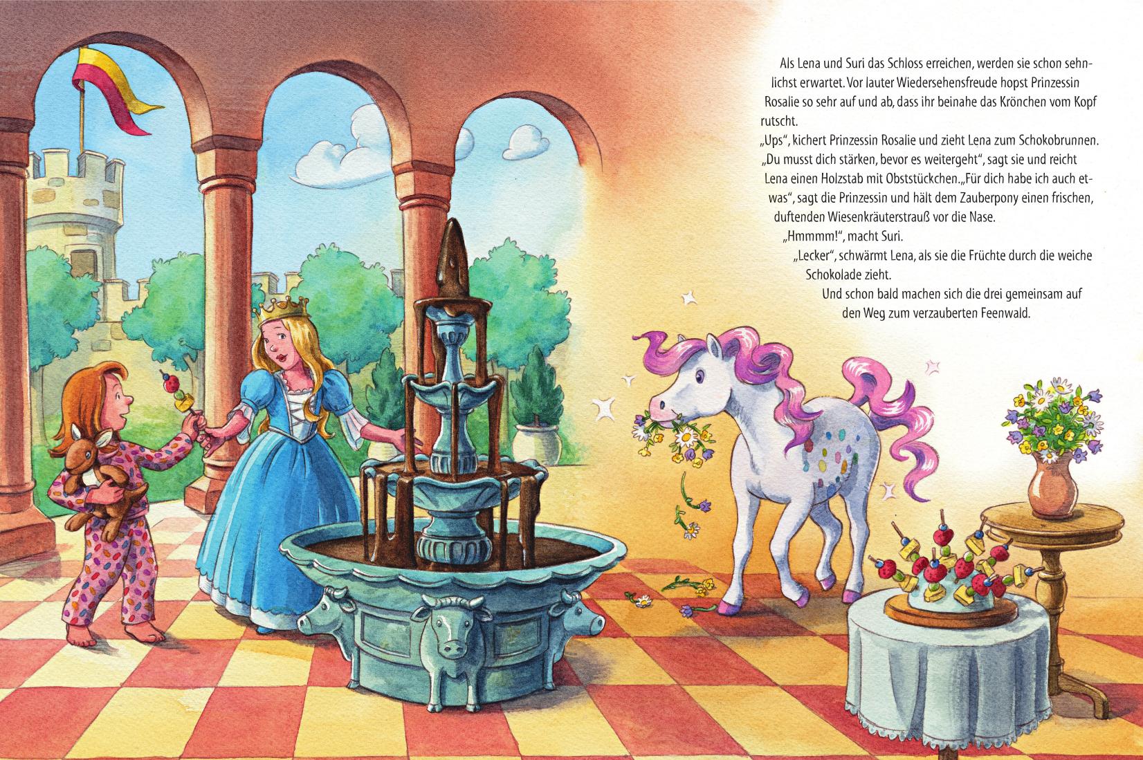 Beispielinhalt (Bild) Suri, das magische Zauberpony