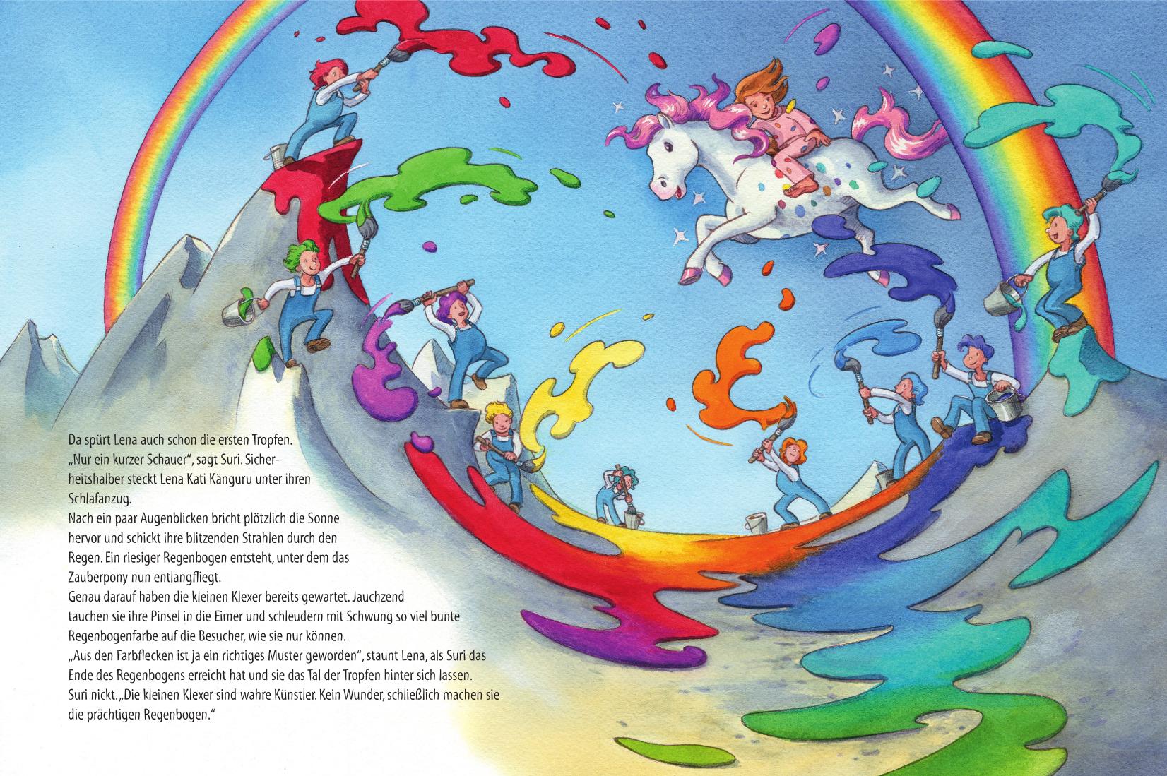 Beispielinhalt (Bild) Suri, das magische Zauberpony