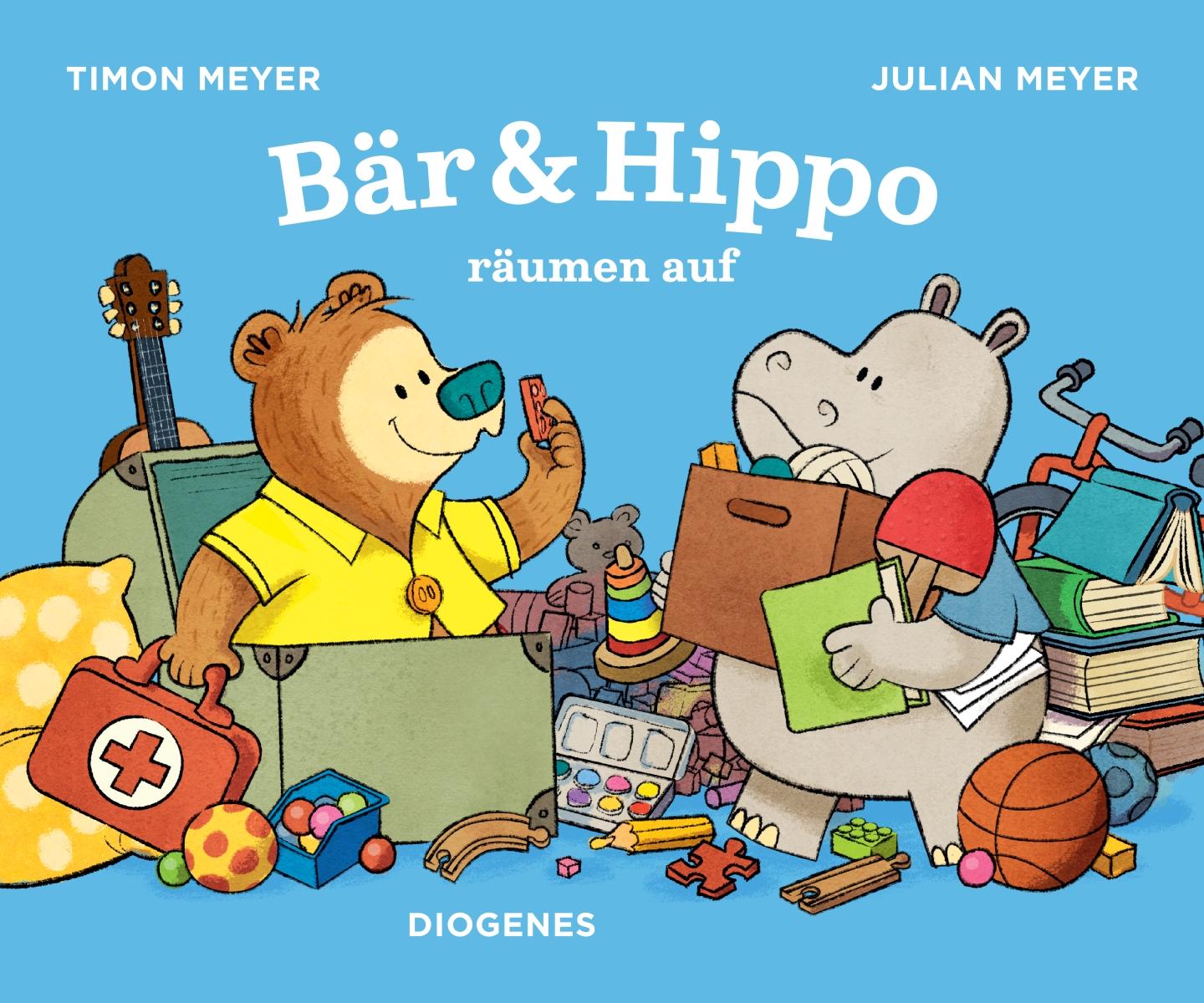 Vorderes Coverbild Bär & Hippo räumen auf