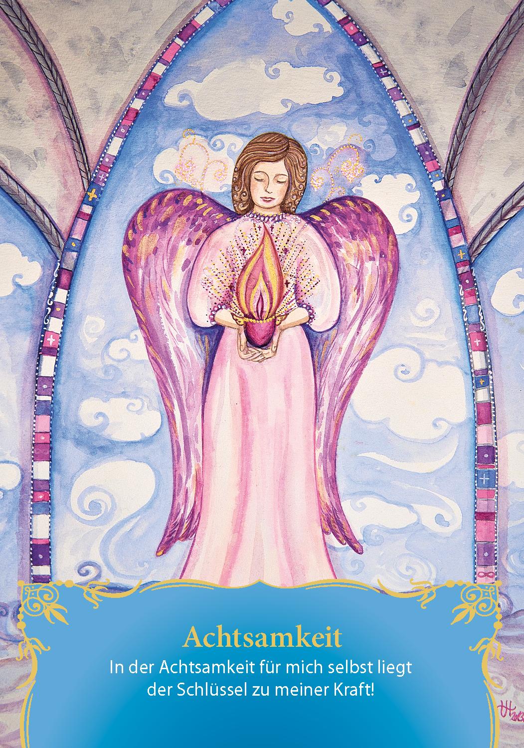 Beispielinhalt (Bild) Wundervolles Seelenlicht - Das Orakel der universellen Weisheit und Heilung