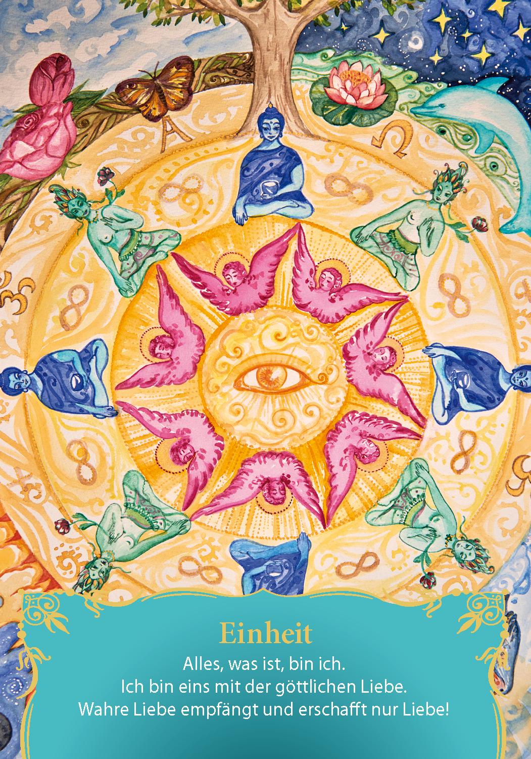 Beispielinhalt (Bild) Wundervolles Seelenlicht - Das Orakel der universellen Weisheit und Heilung