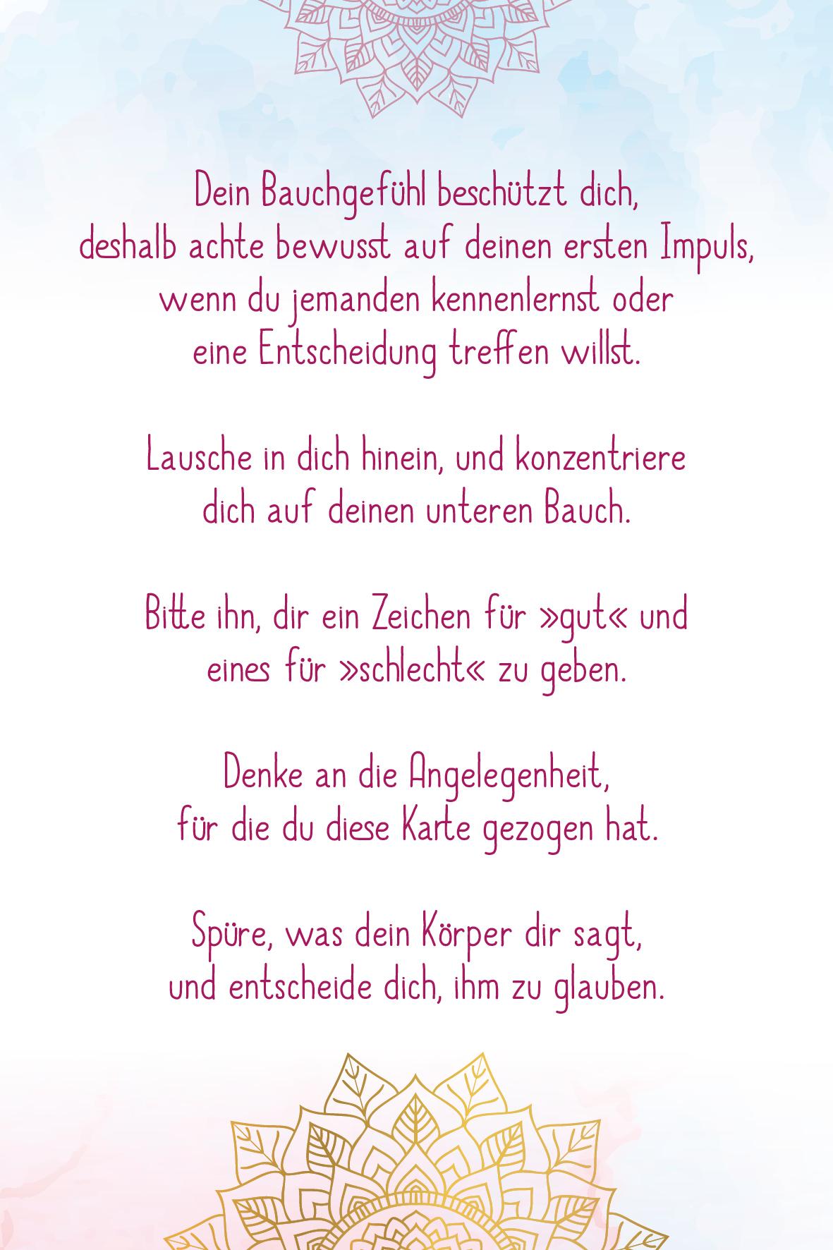 Beispielinhalt (Bild) Ein Schutzmantel für die Seele - 40 stärkende Kraftrituale für jederzeit und überall
