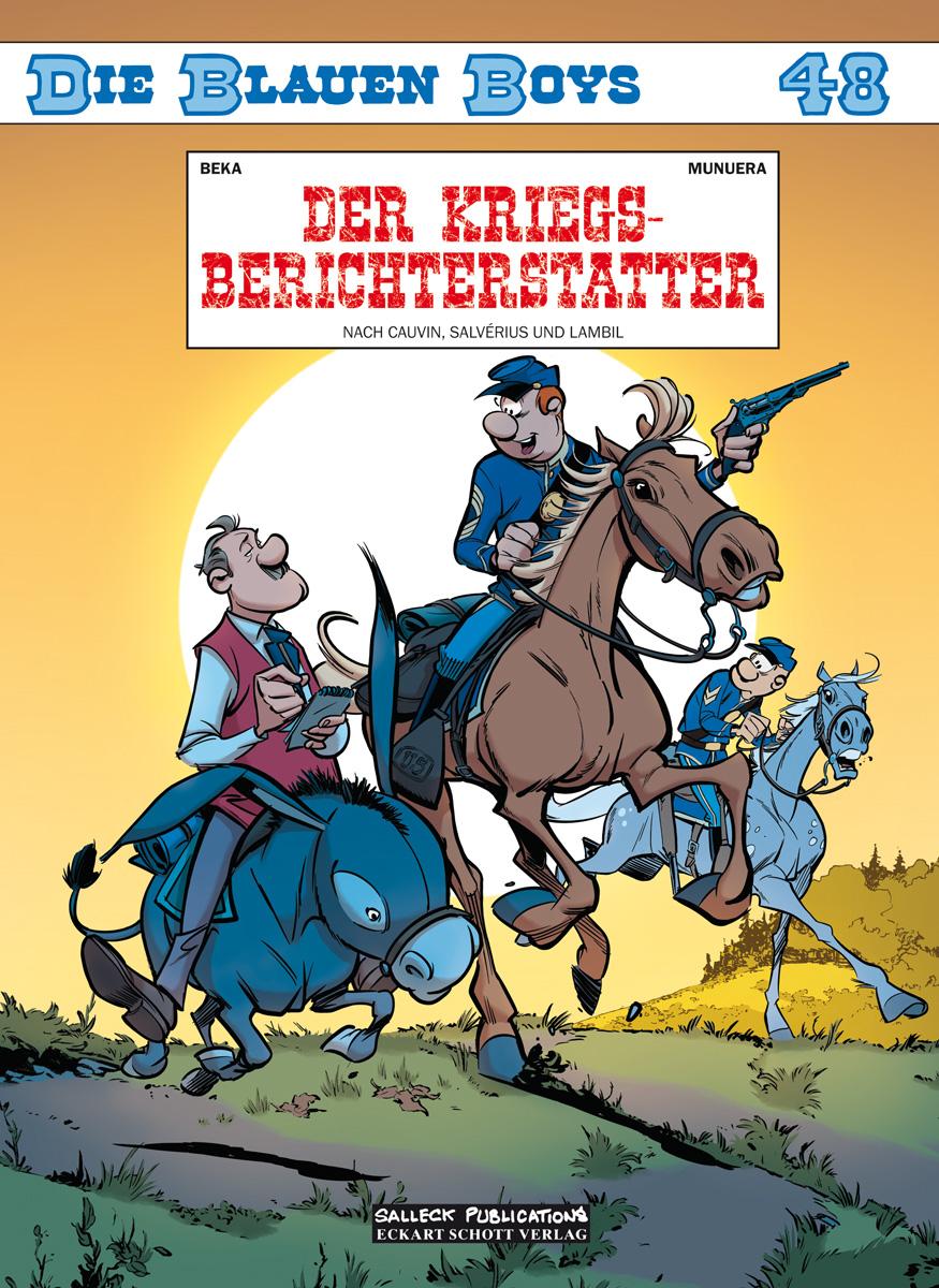 Vorderes Coverbild Die Blauen Boys Band 48
