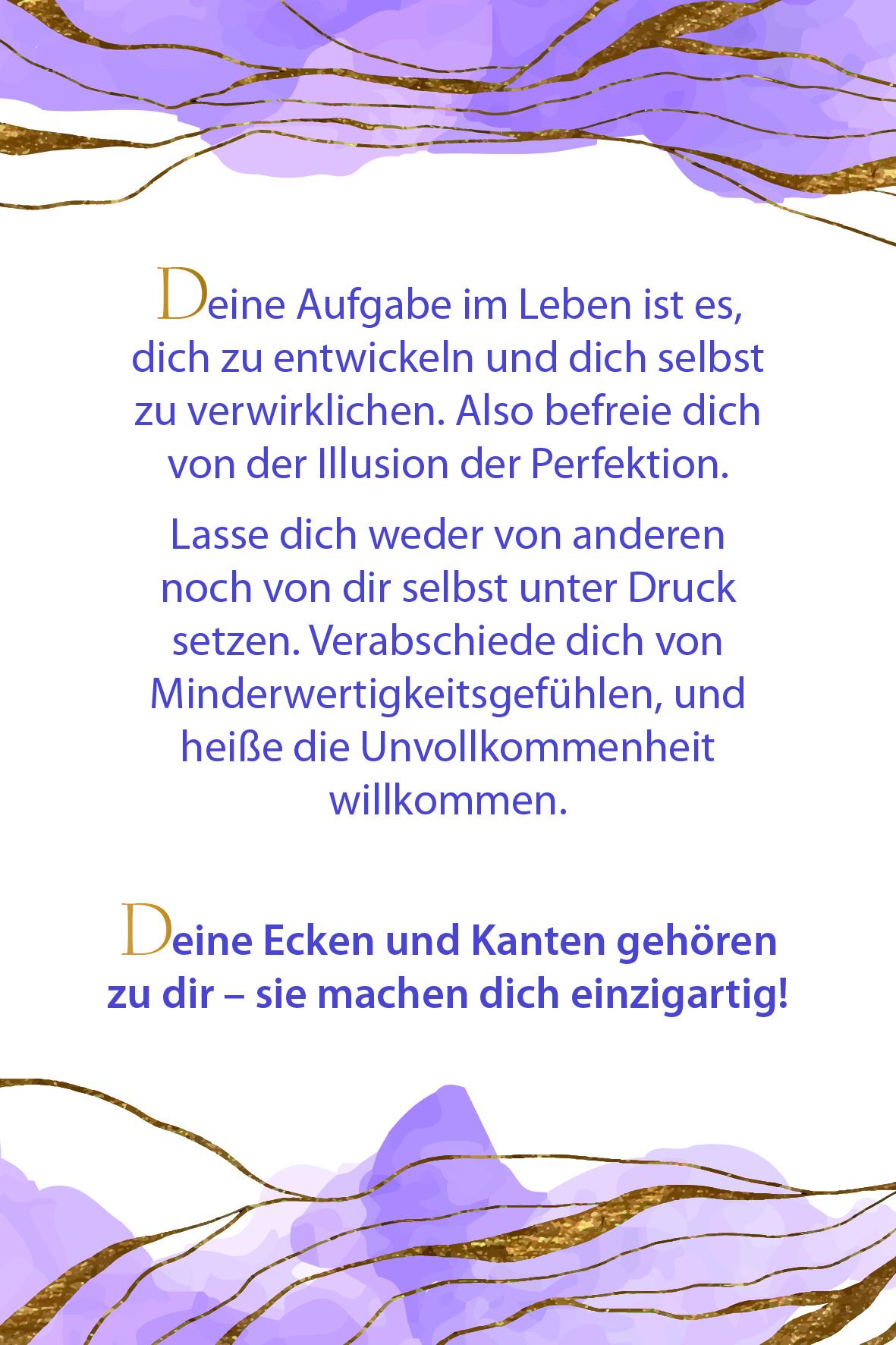 Beispielinhalt (Bild) Kintsugi - Die Kunst, deine Risse mit Gold zu füllen und aus Verletzungen Schönheit zu erschaffen